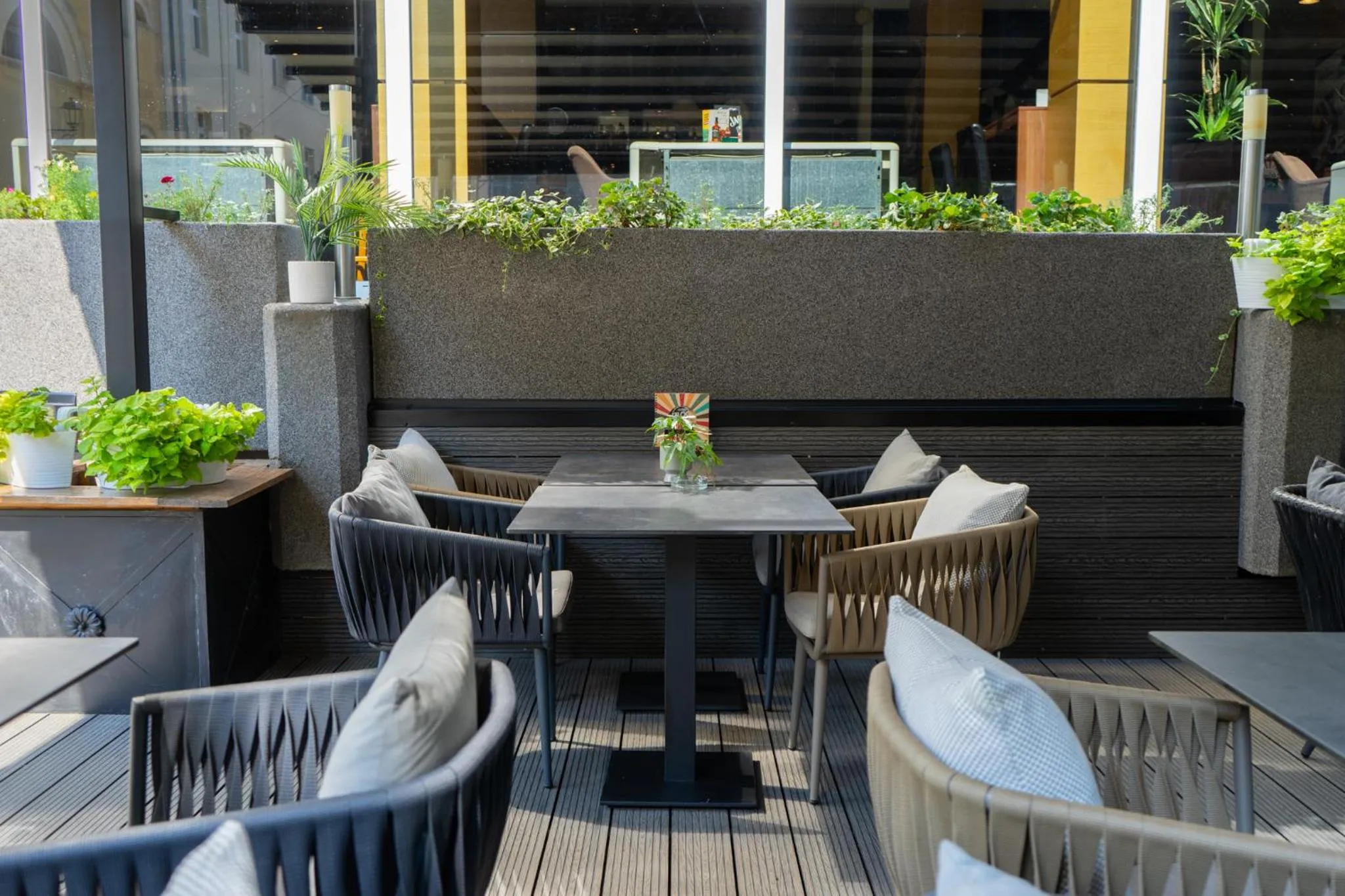 Garden in Hotel Vojvodina