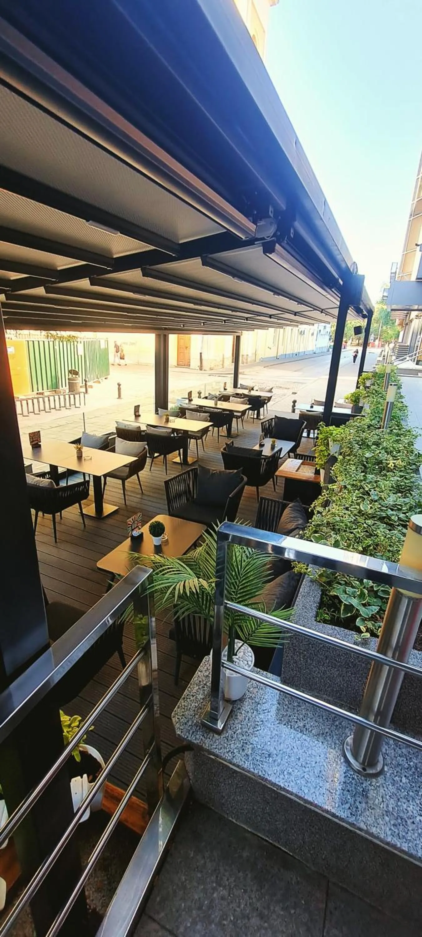 Garden in Hotel Vojvodina