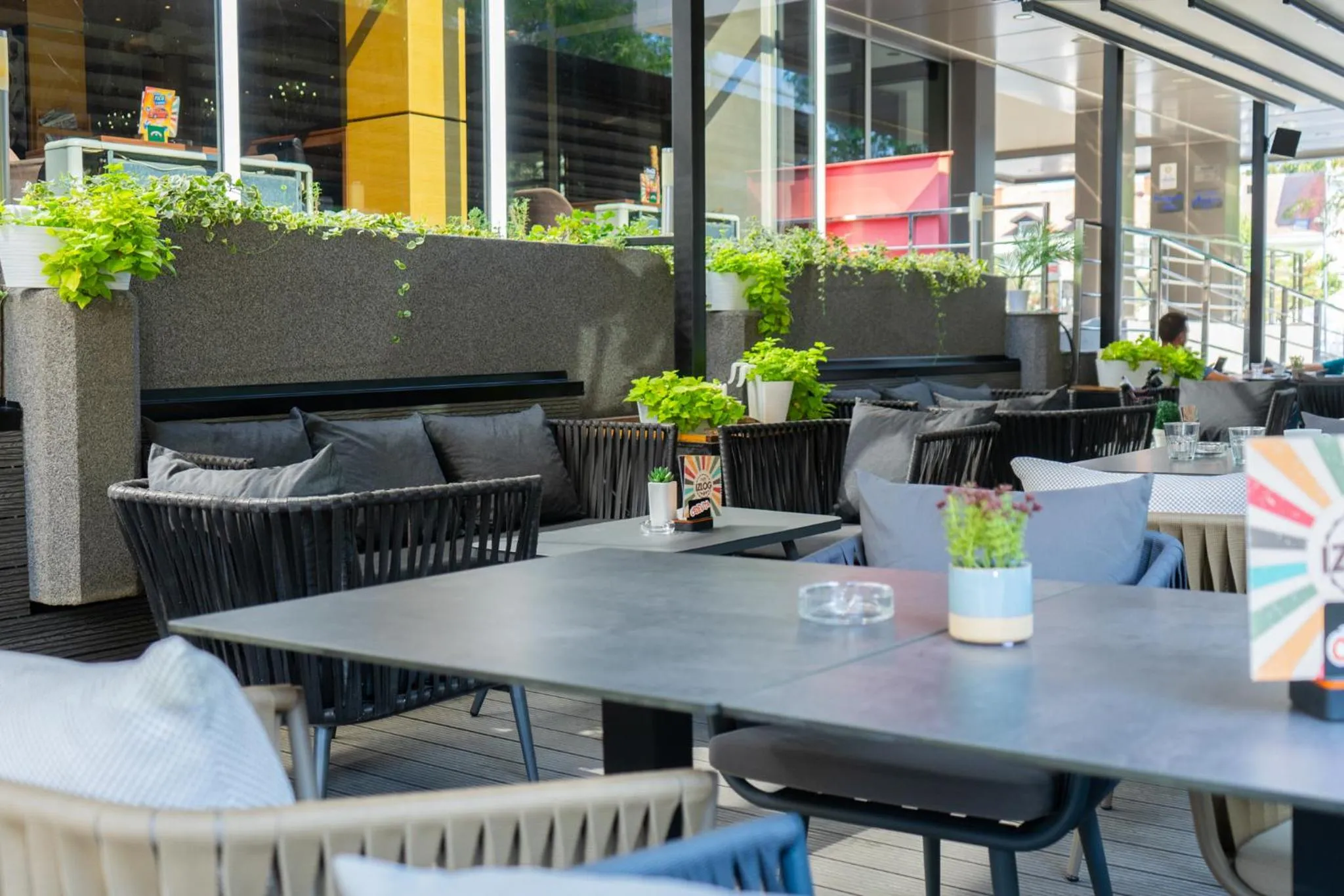 Garden in Hotel Vojvodina