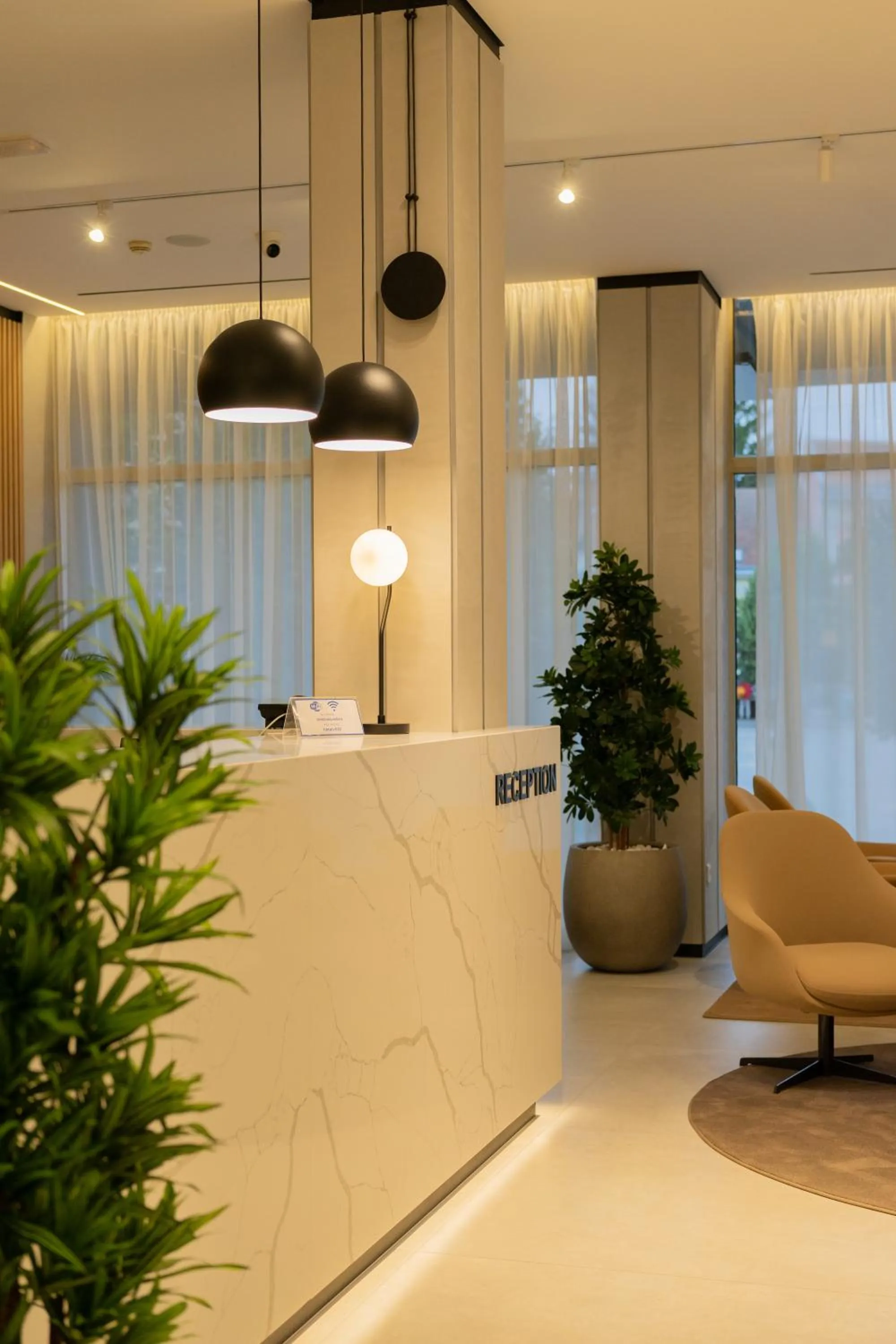 Lobby or reception in Hotel Vojvodina