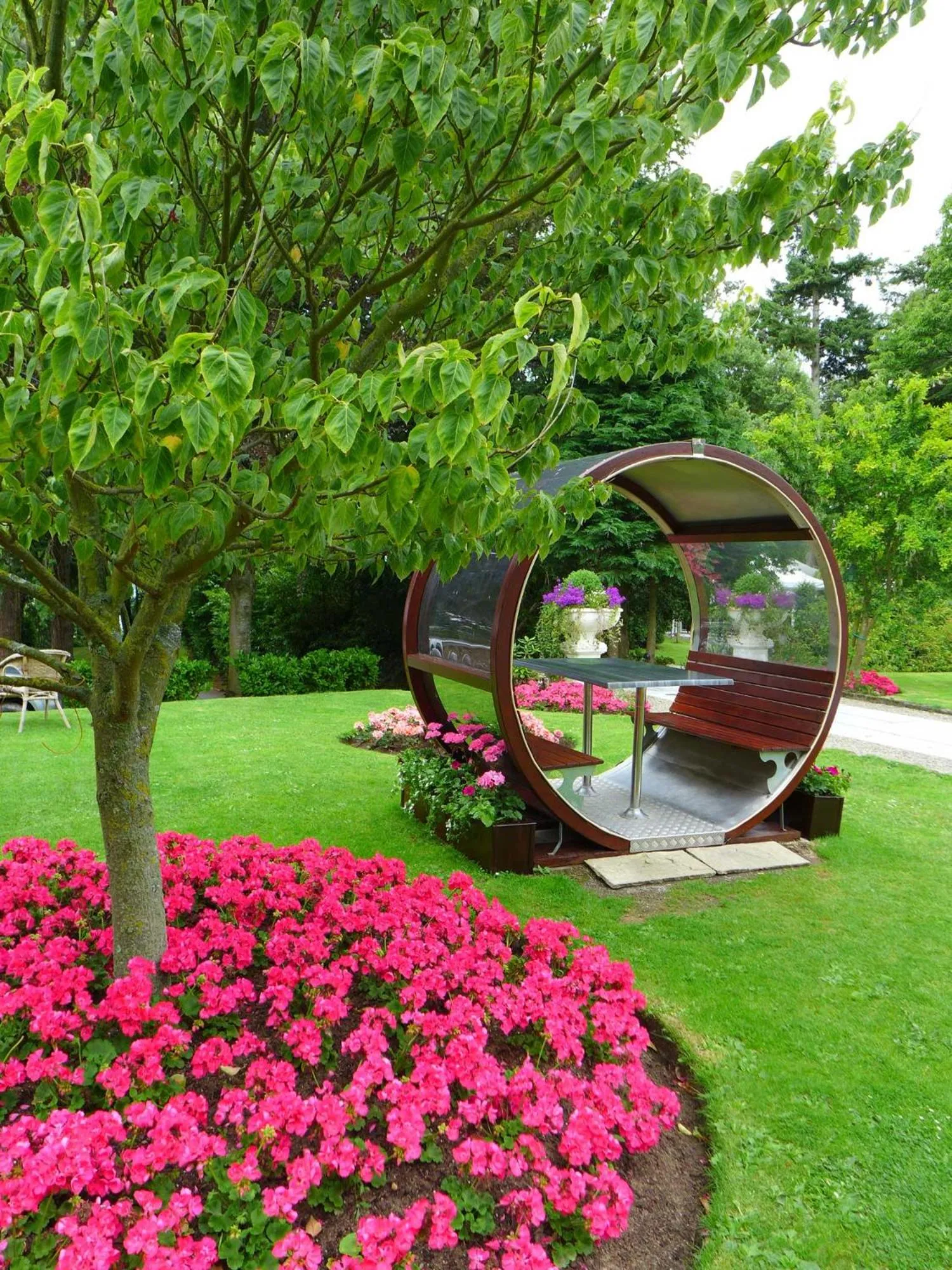 Garden in Tinakilly Country House Hotel