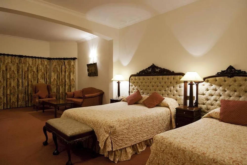 Bed in Tinakilly Country House Hotel