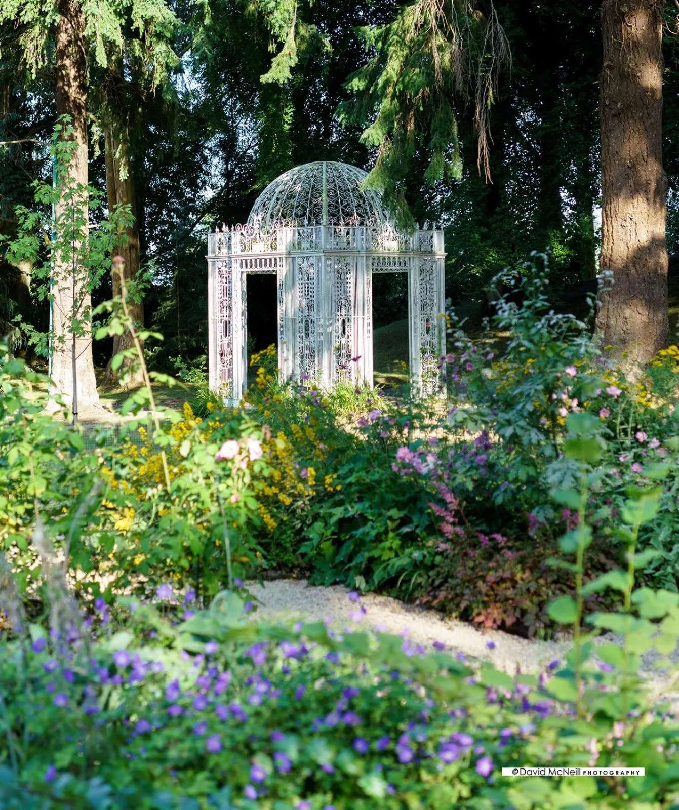 Garden in Tinakilly Country House Hotel