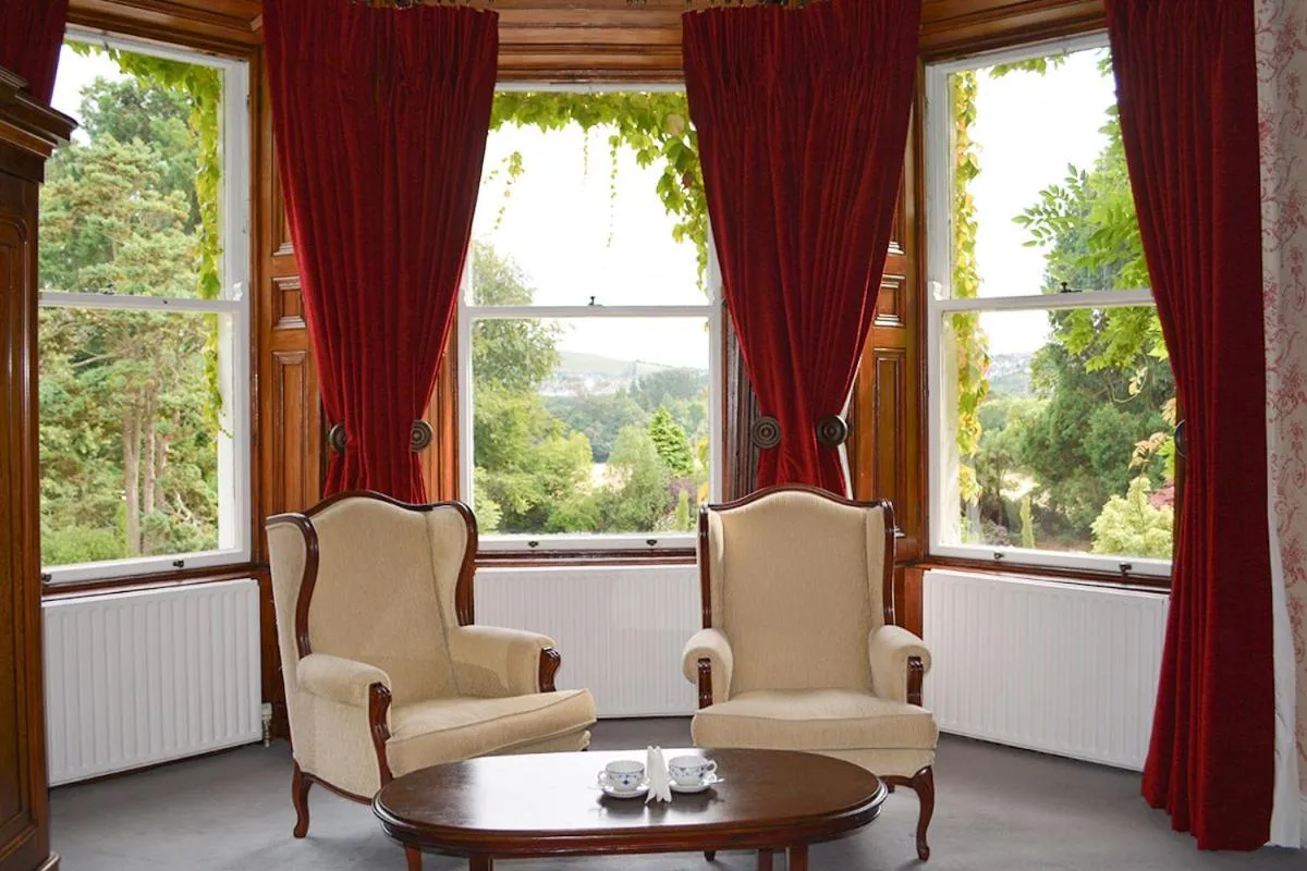 Garden view in Tinakilly Country House Hotel