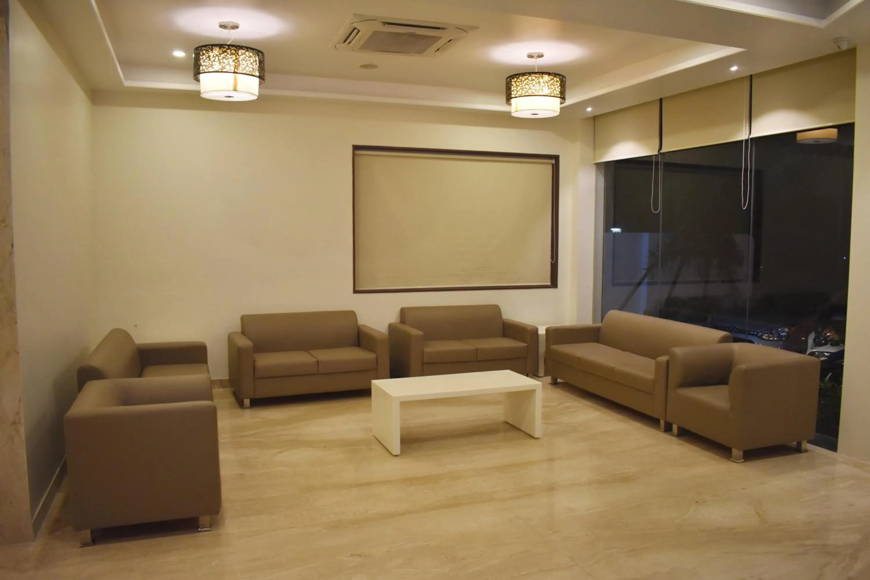 Lobby or reception in Grand Arcadia