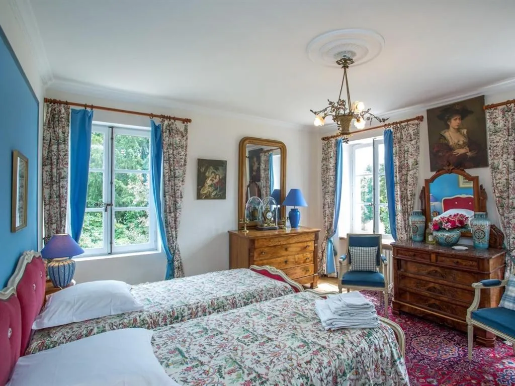 Bedroom, Bed in Chateau de la Rue