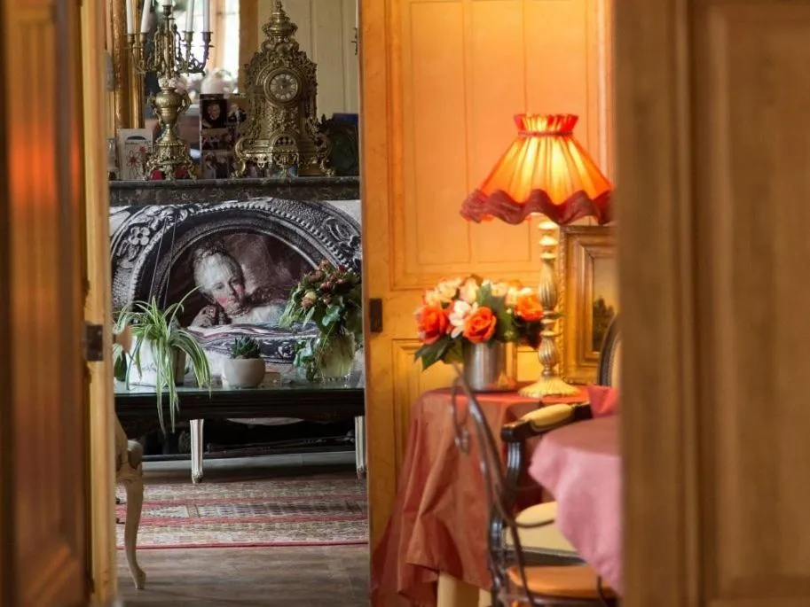 Dining area in Chateau de la Rue