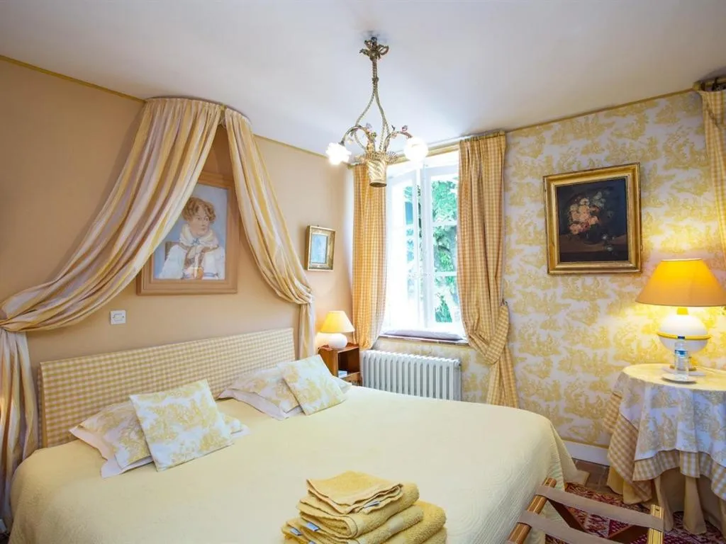 Bedroom, Bed in Chateau de la Rue