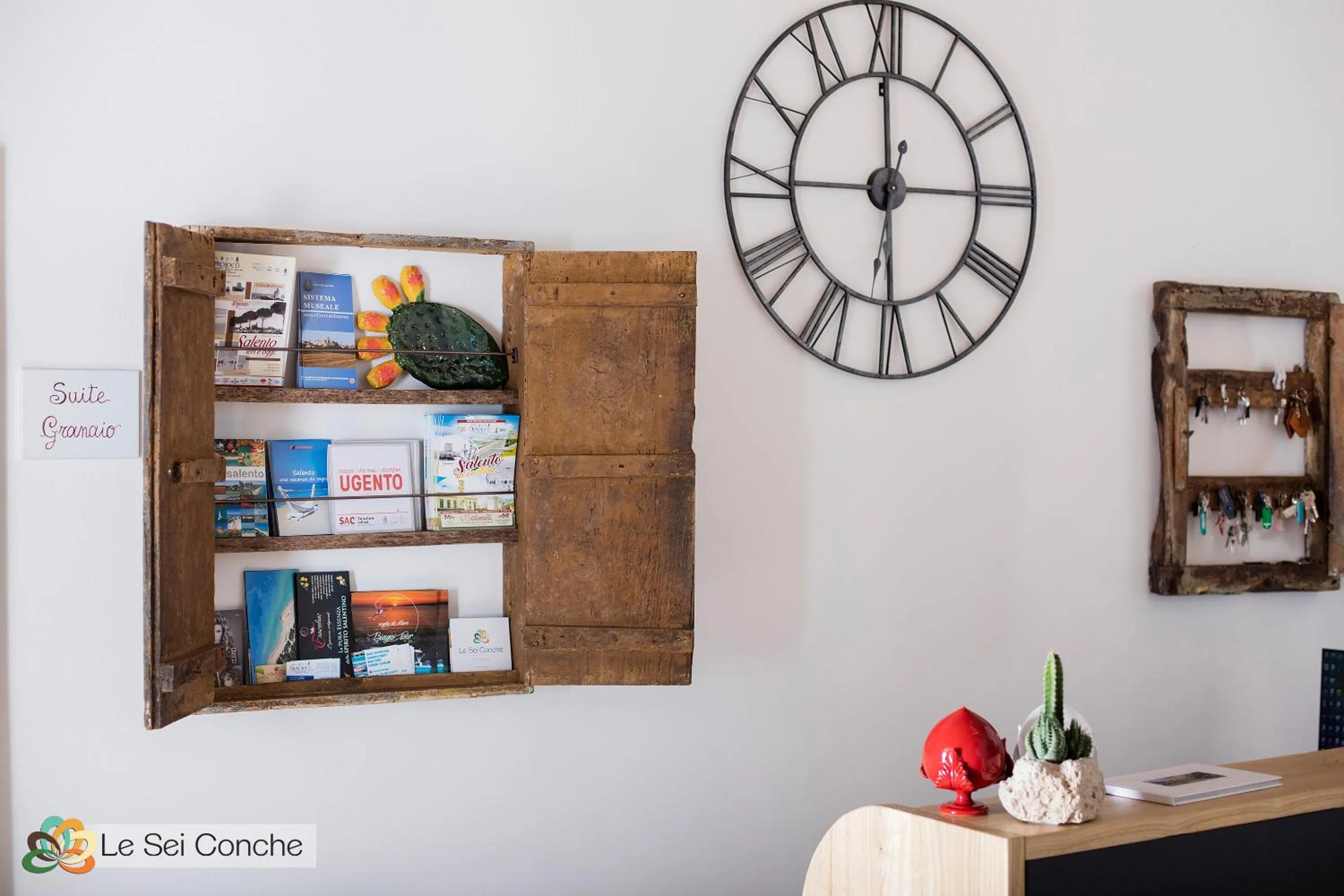 Lobby or reception in Le Sei Conche Relais & SPA