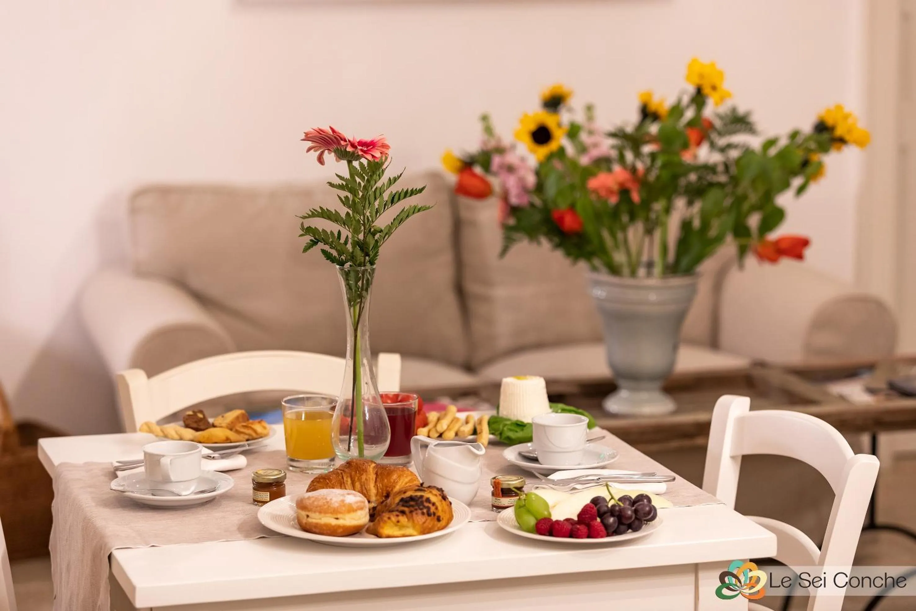 Breakfast in Le Sei Conche Relais & SPA