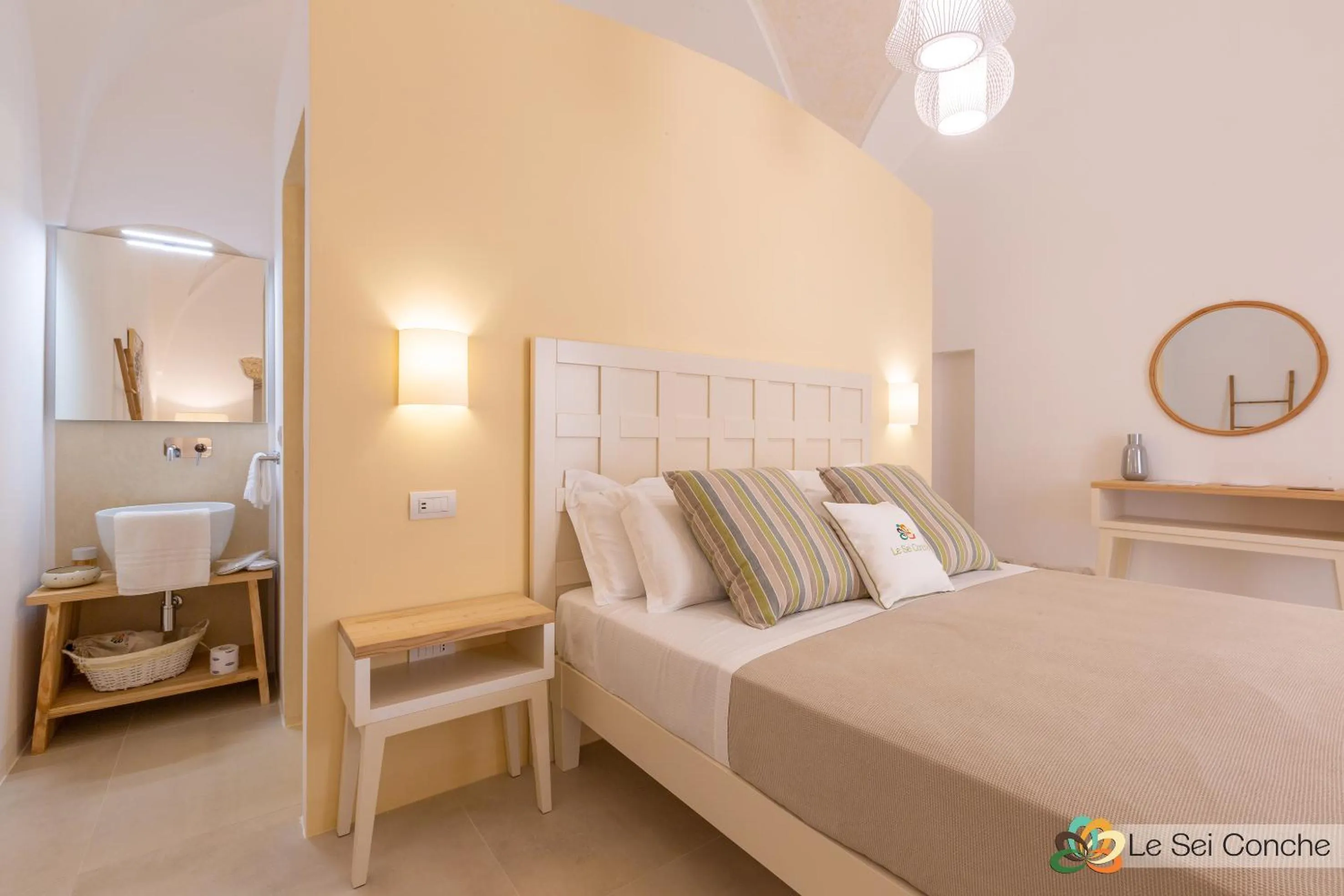 Bedroom, Bed in Le Sei Conche Relais & SPA