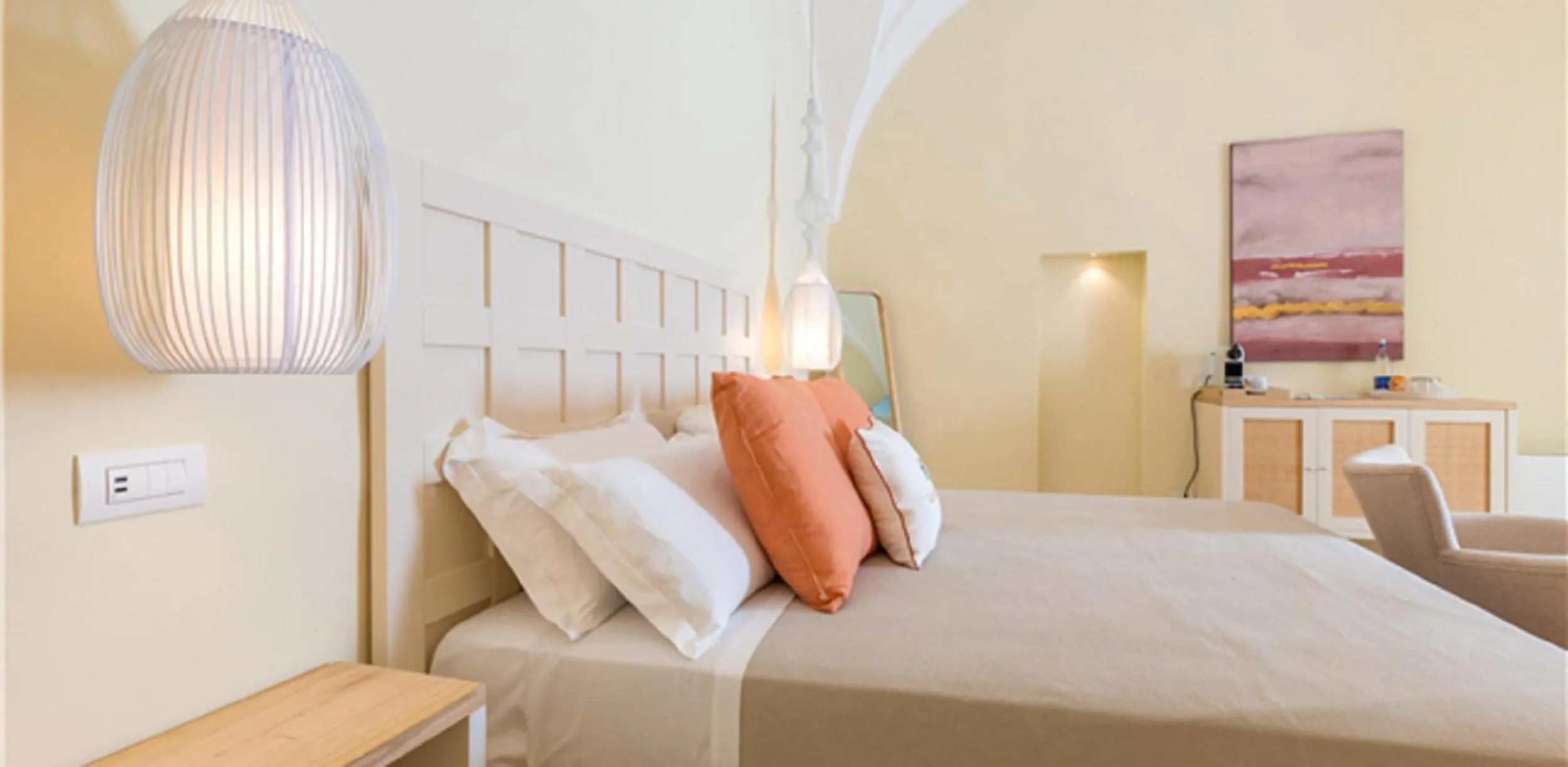 Bed in Le Sei Conche Relais & SPA