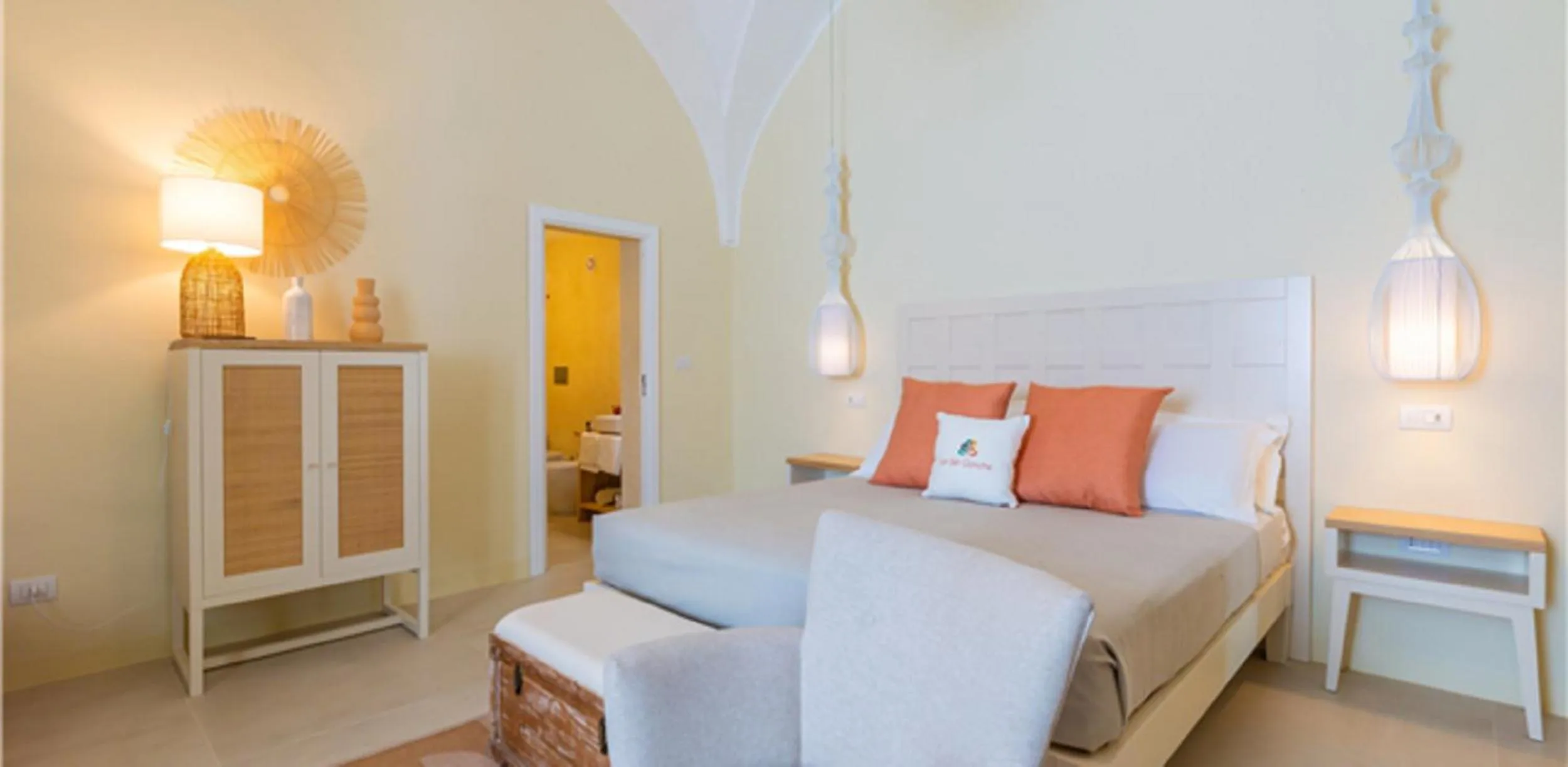 Bed in Le Sei Conche Relais & SPA