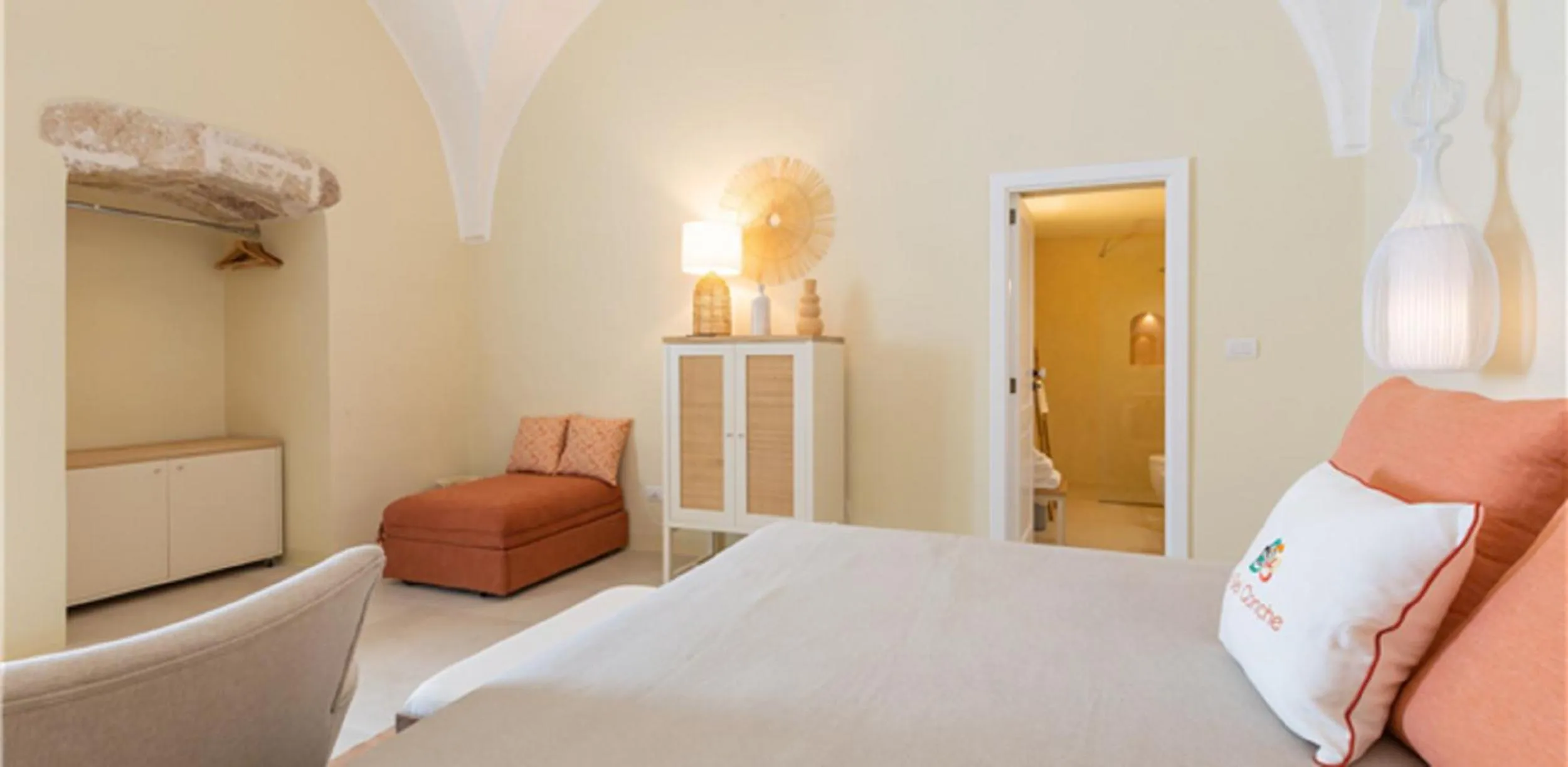 Bed in Le Sei Conche Relais & SPA