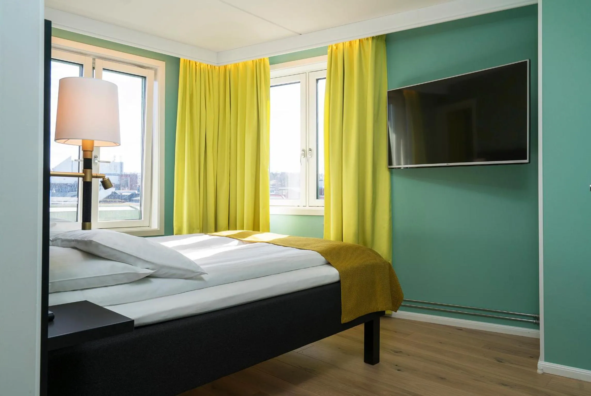 Bed in Thon Hotel Nidaros