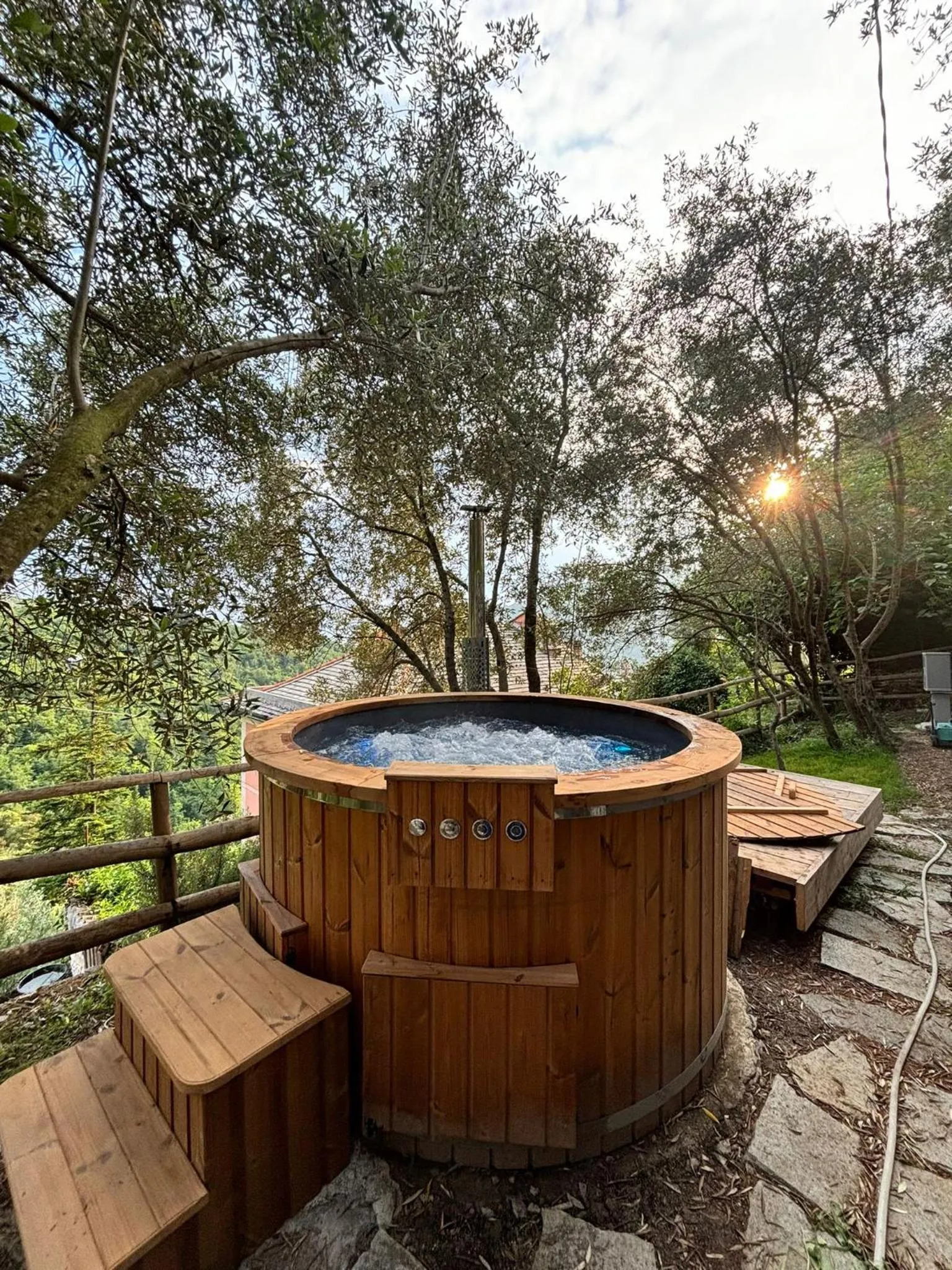 Hot Tub in Il Giardino di Fe
