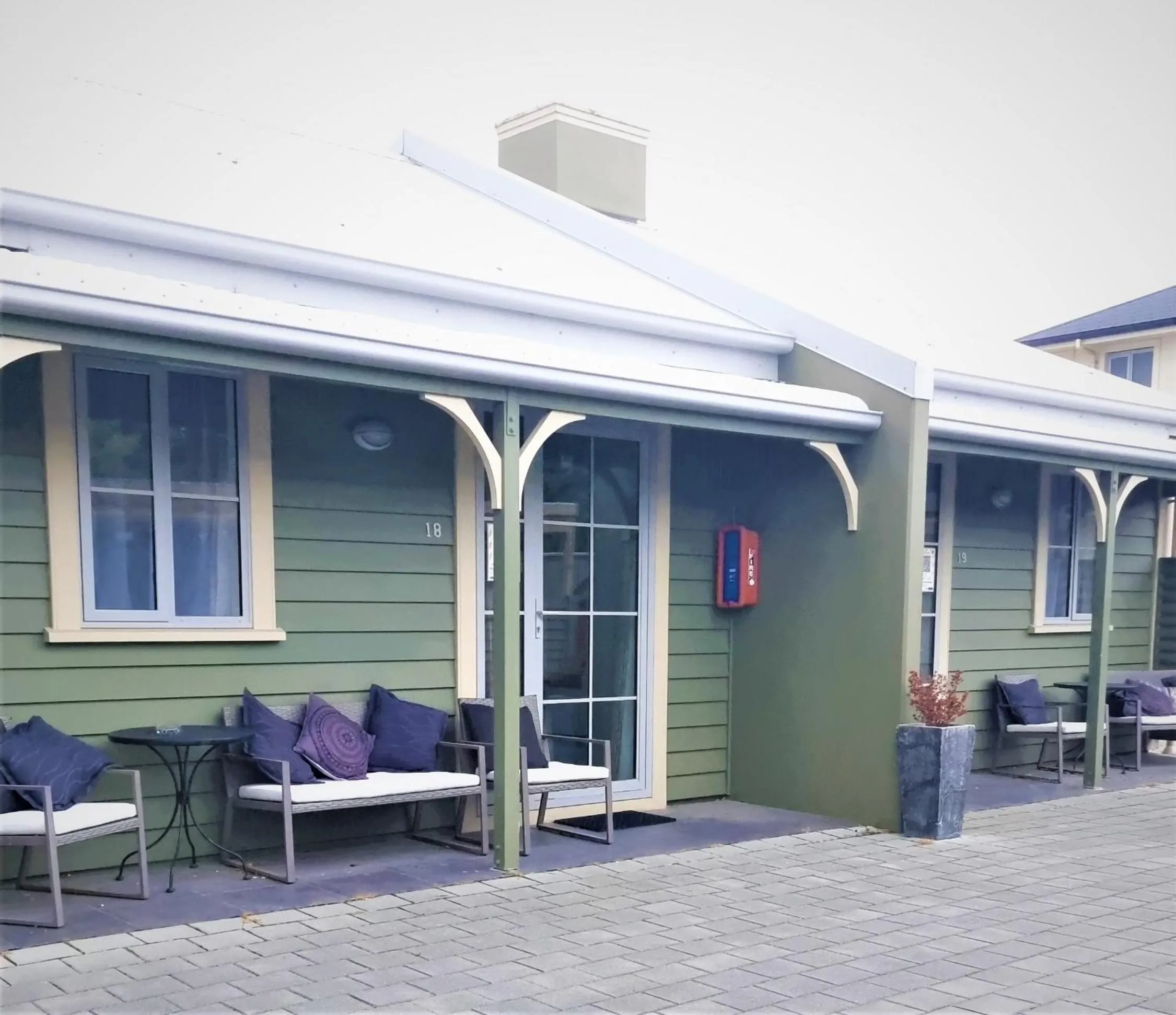Patio in THE MEWS Oamaru