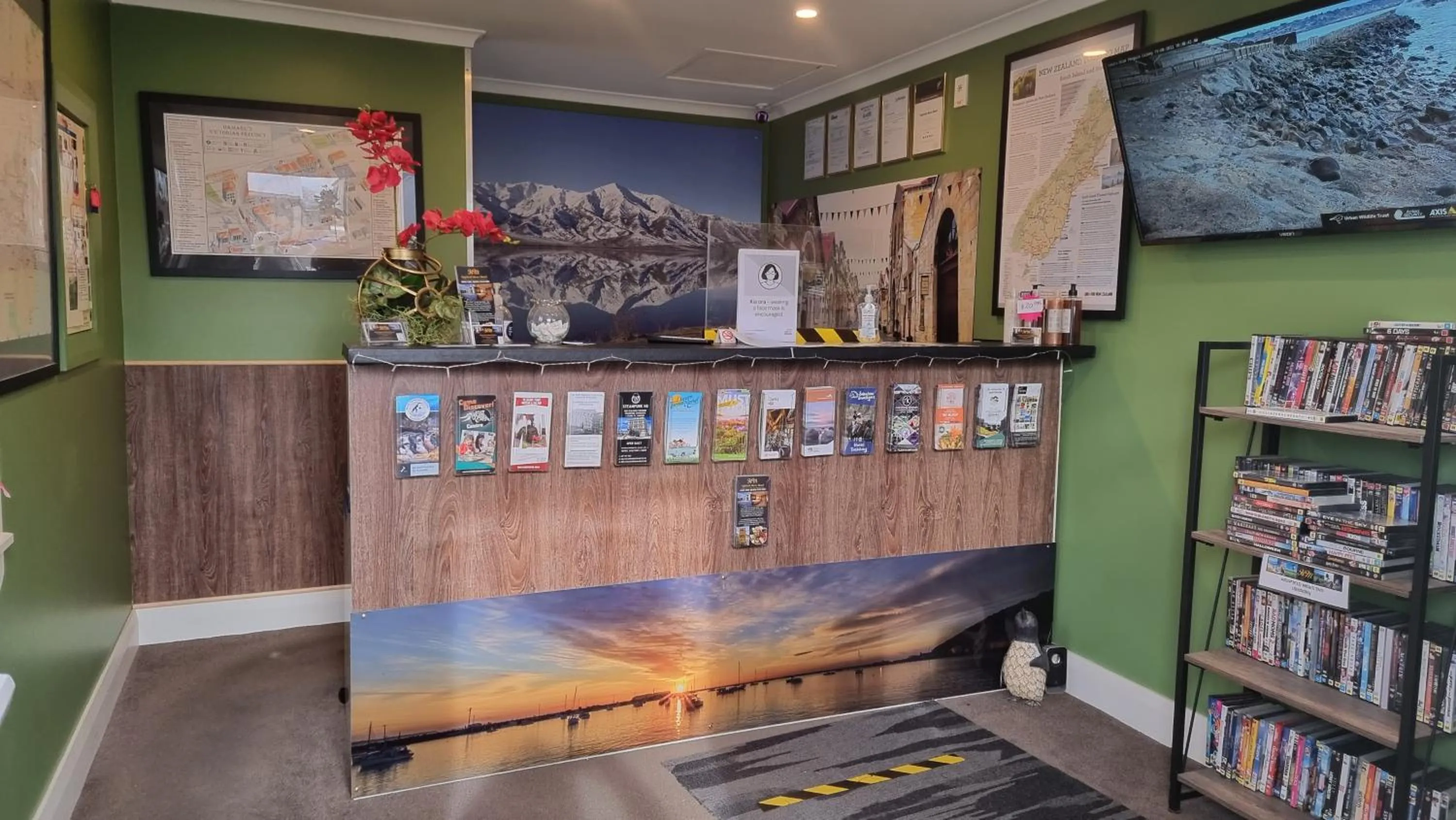 Lobby or reception in THE MEWS Oamaru