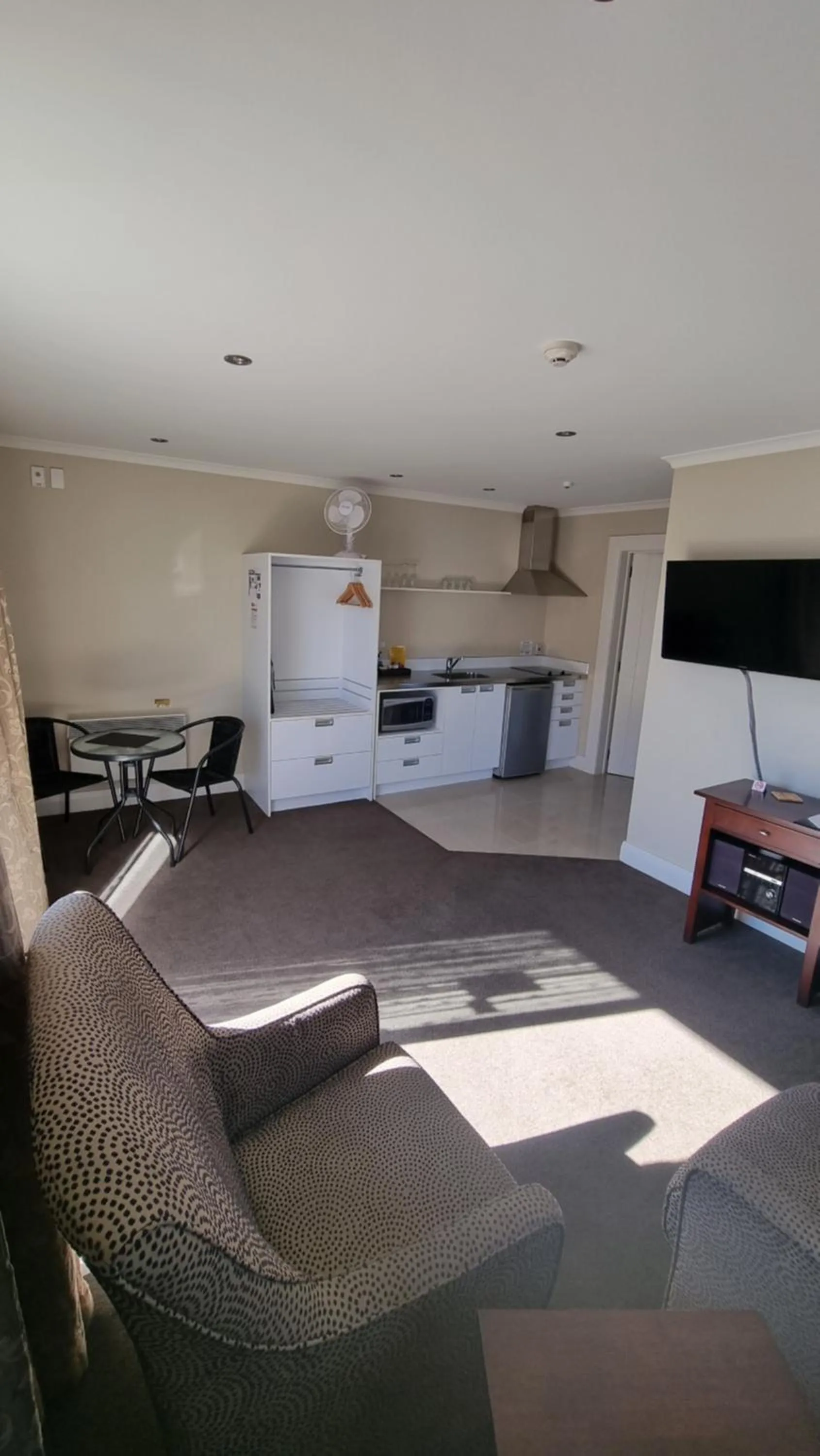 Living room in THE MEWS Oamaru