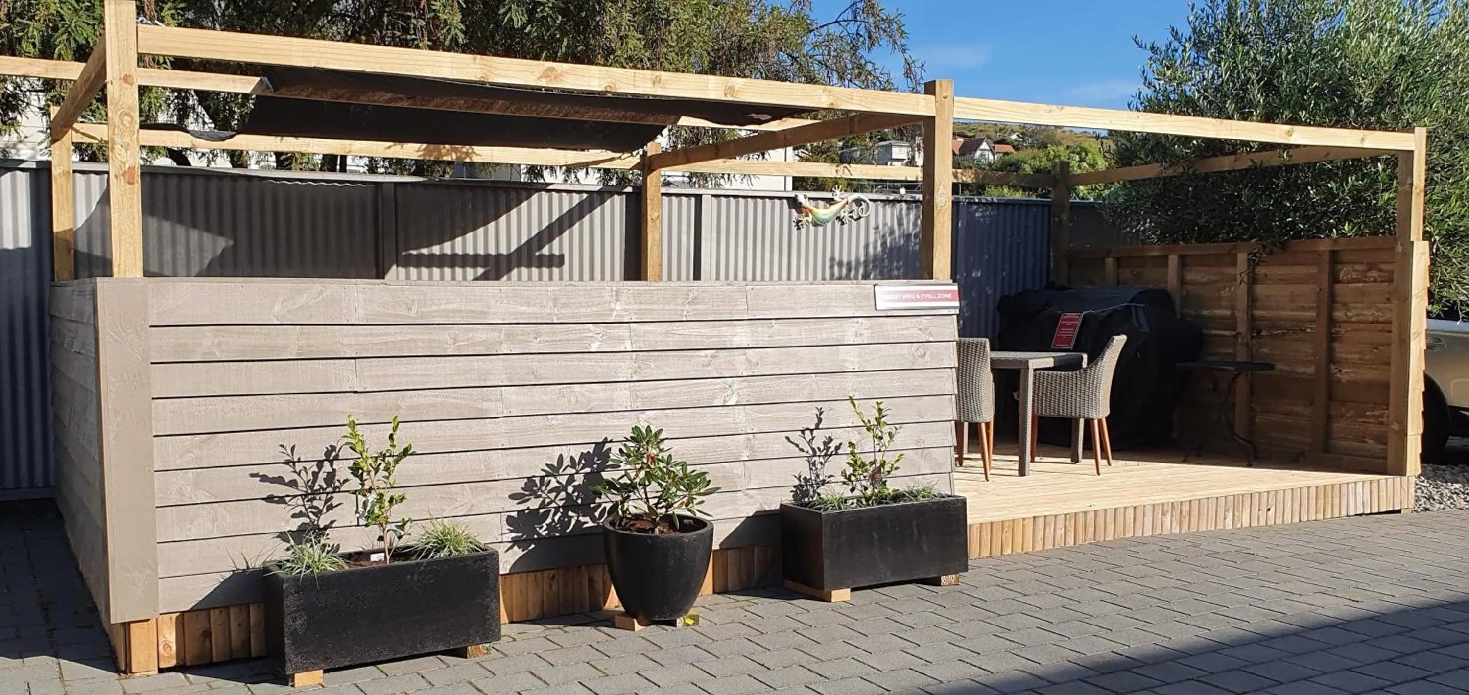 BBQ facilities in THE MEWS Oamaru
