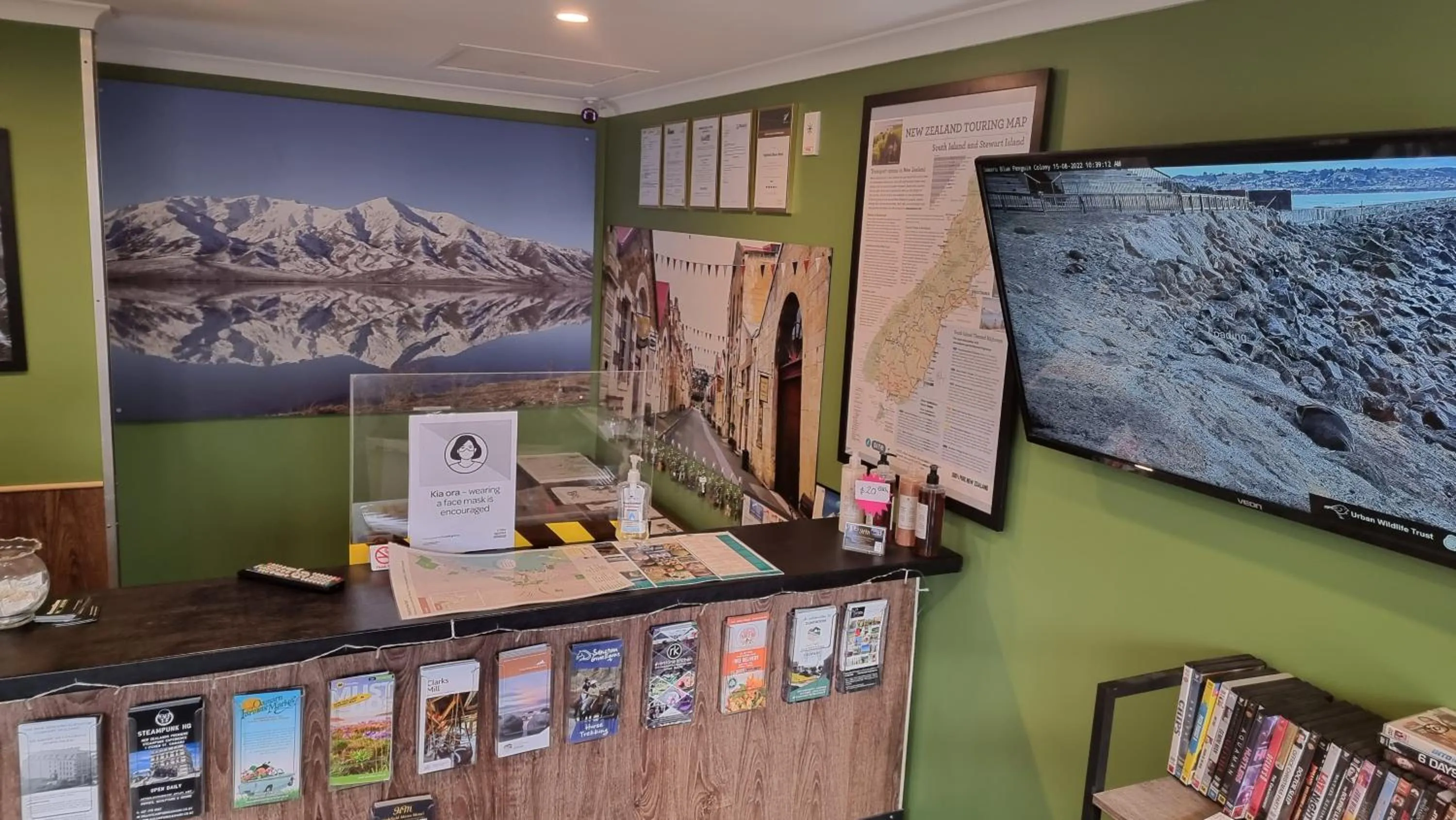 Lobby or reception in THE MEWS Oamaru