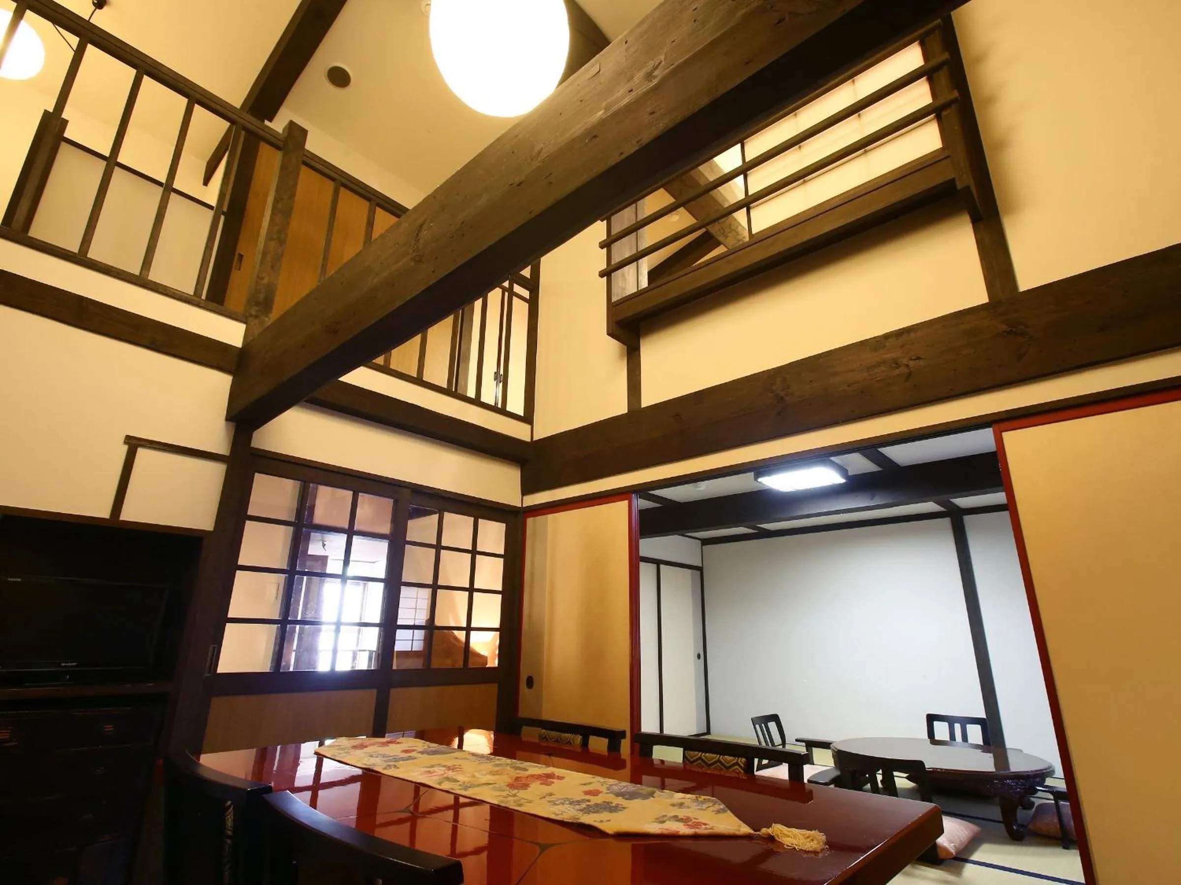 Living room in Kisoji no Yado Iwaya