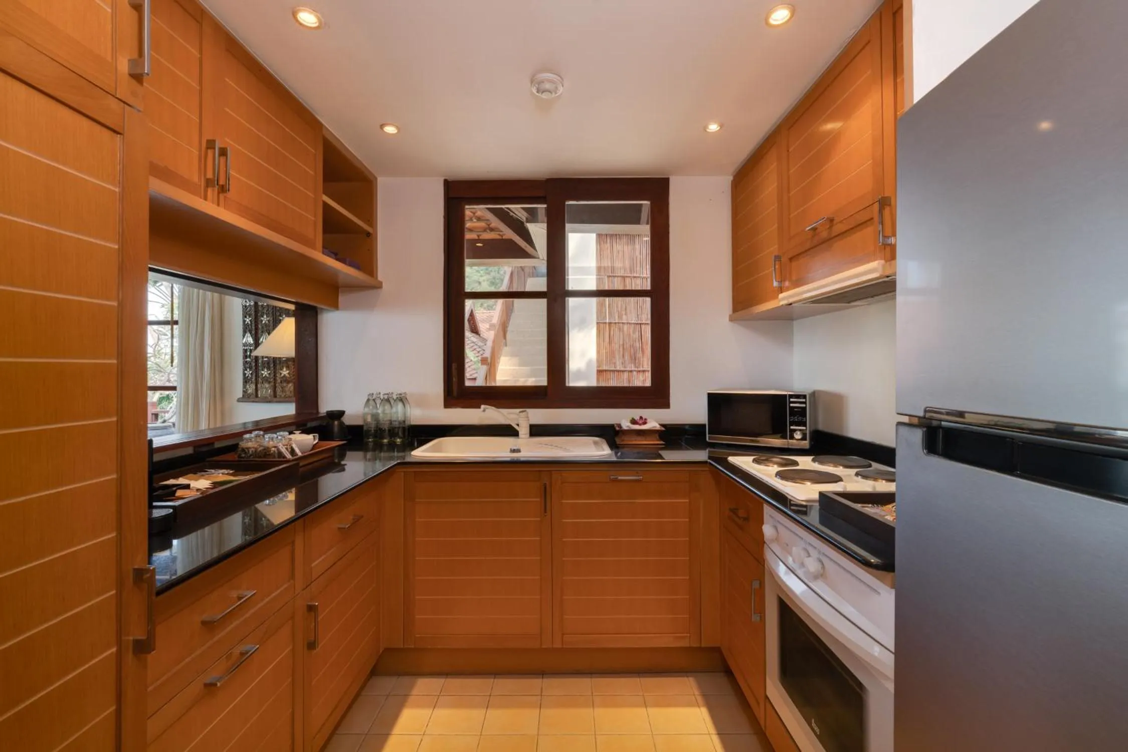 Kitchen or kitchenette in Napasai Samui