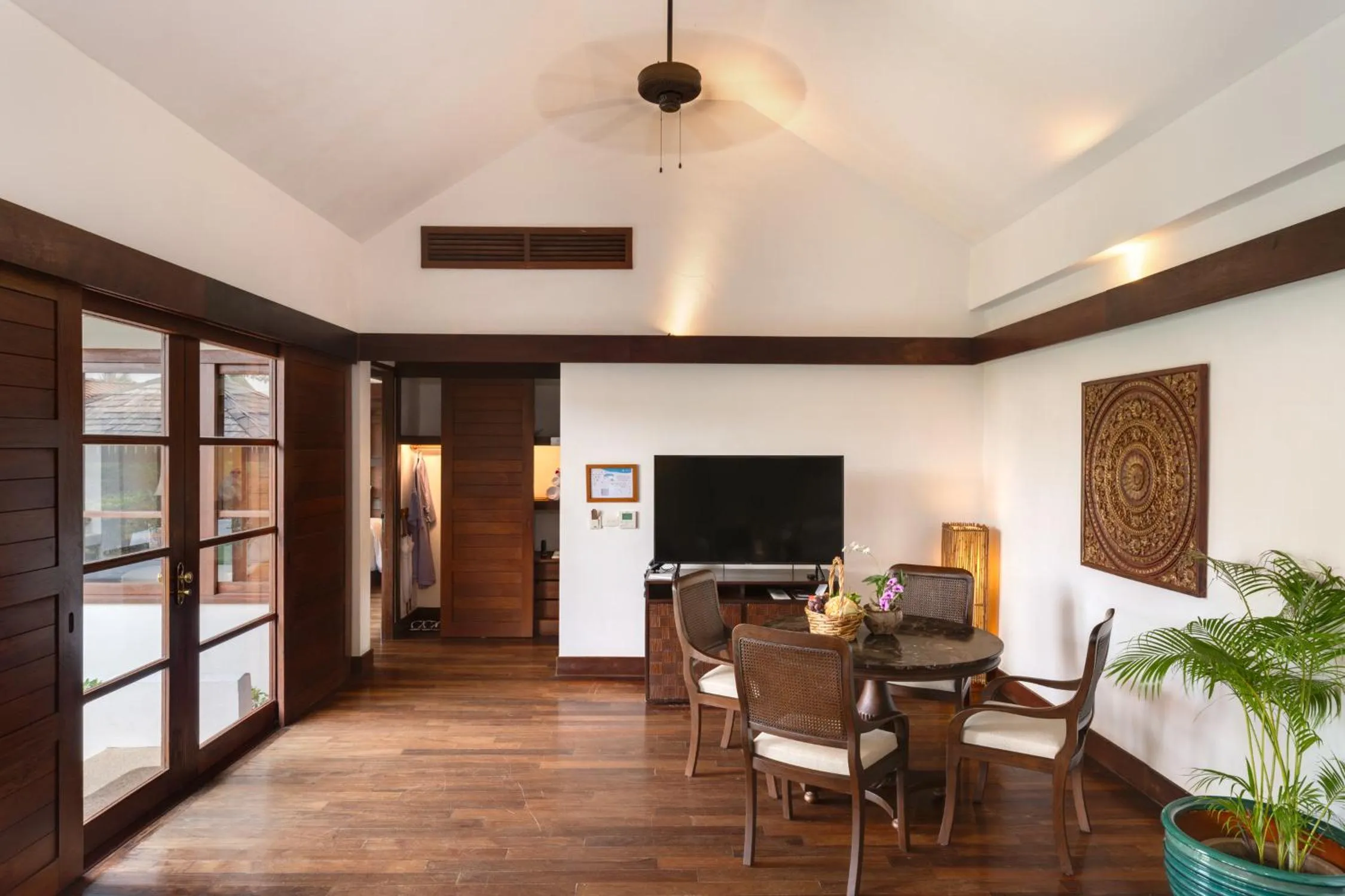 Living room in Napasai Samui