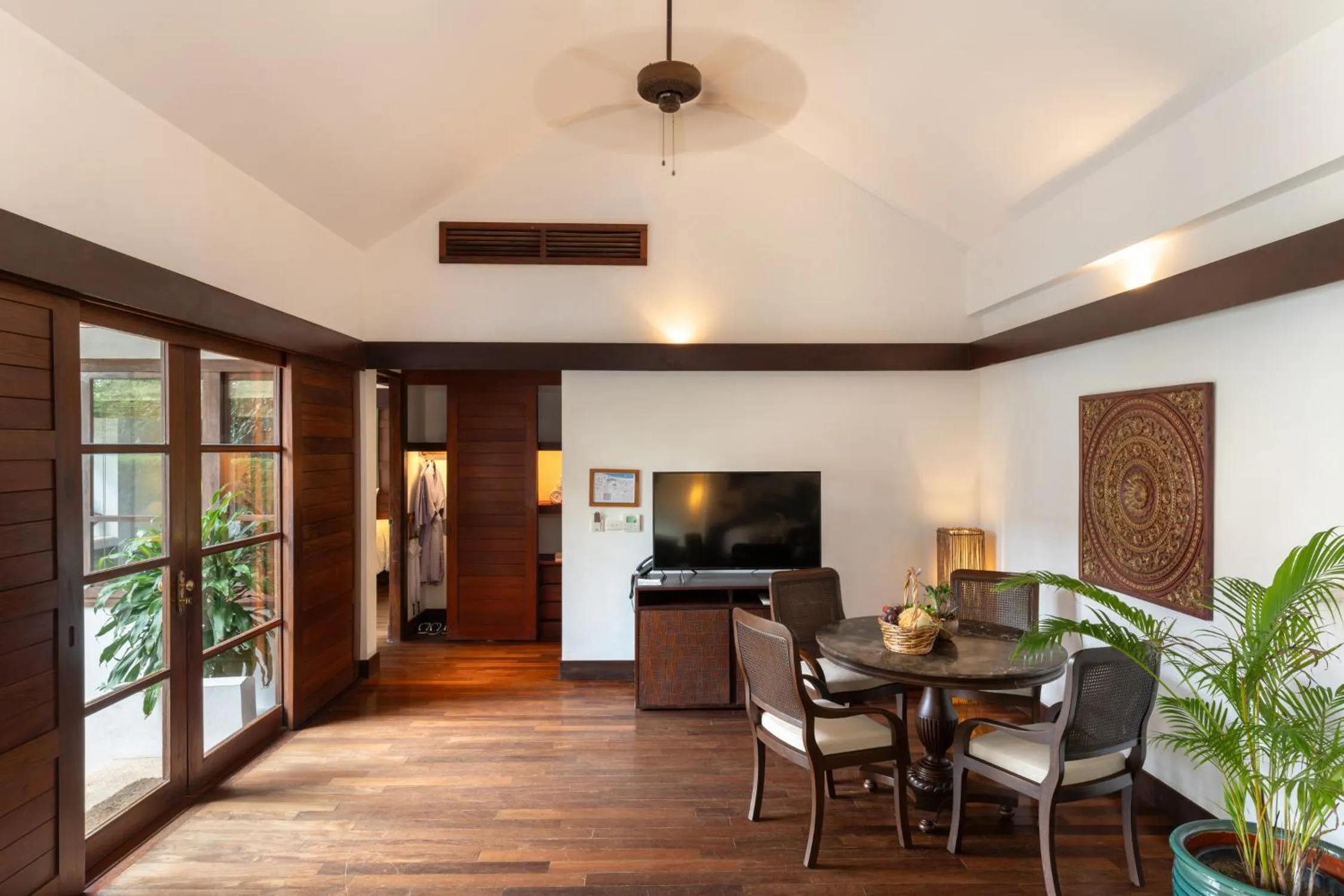Living room in Napasai Samui