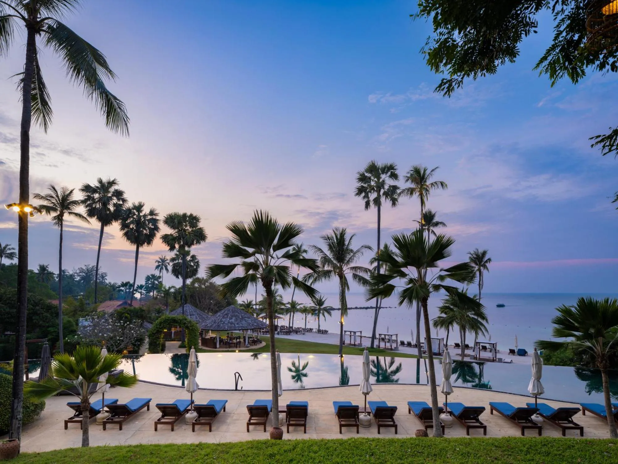 Pool view in Napasai Samui