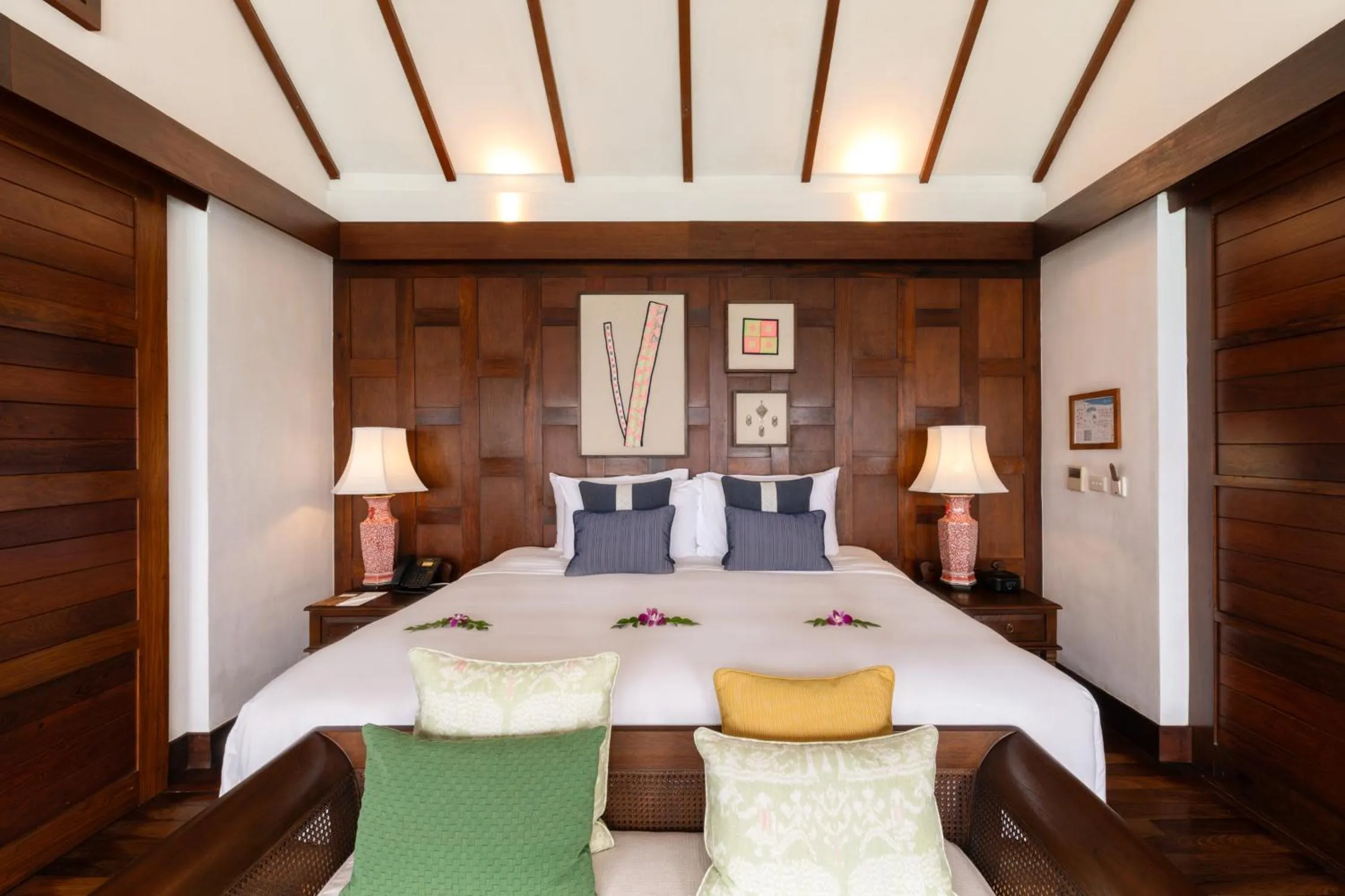 Bedroom, Bed in Napasai Samui