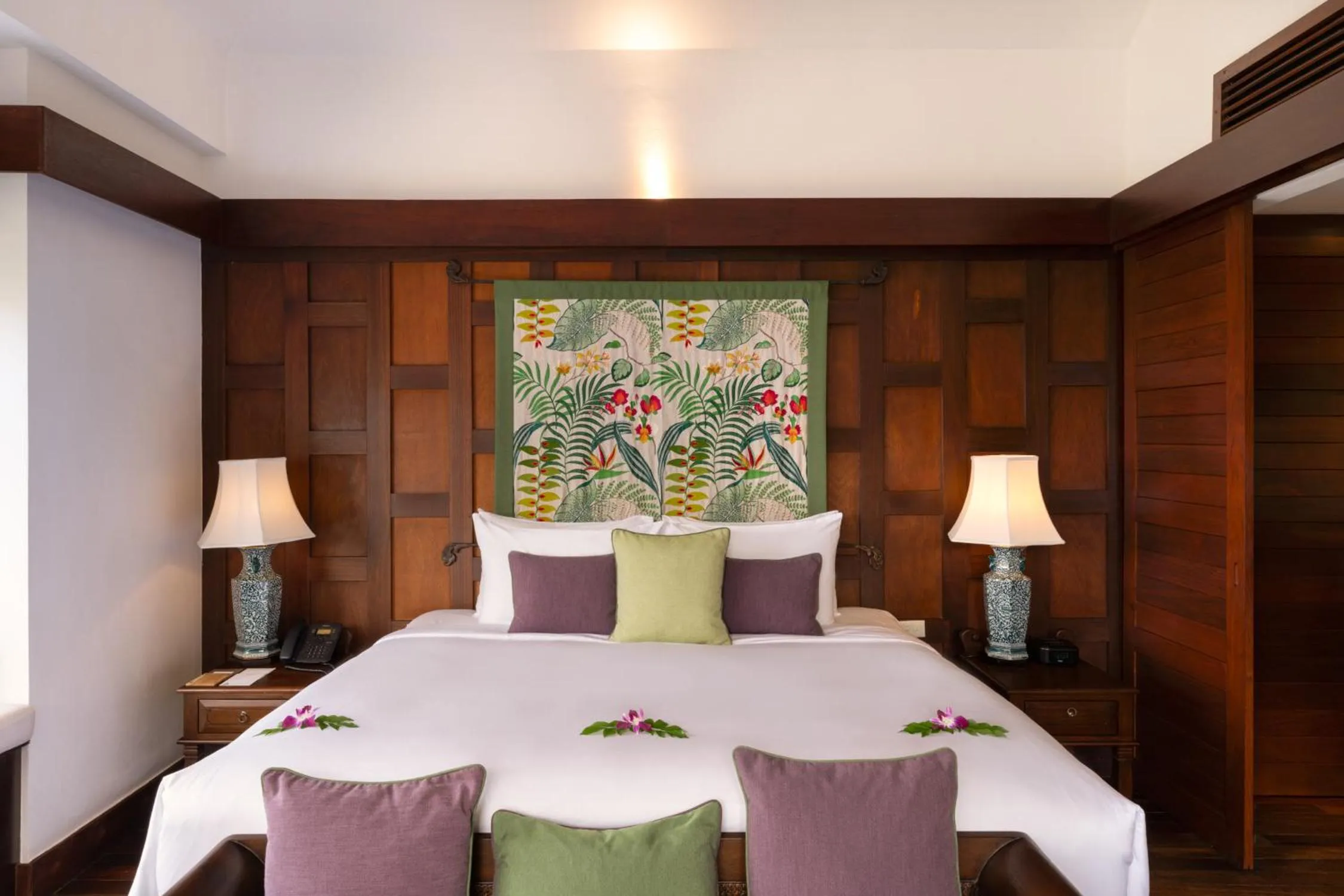 Bedroom, Bed in Napasai Samui