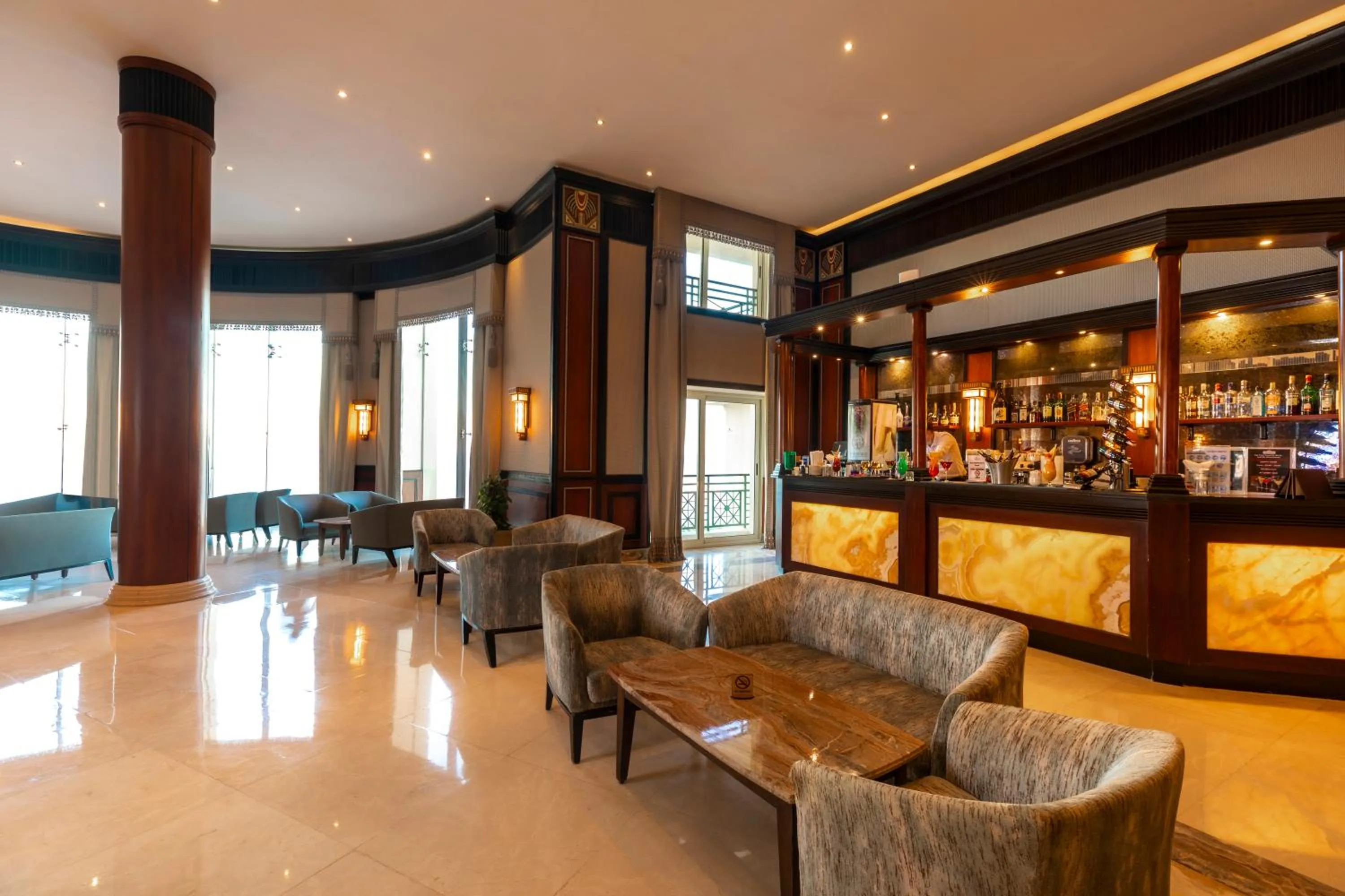 Lounge or bar in Stella Di Mare Beach Hotel & Spa