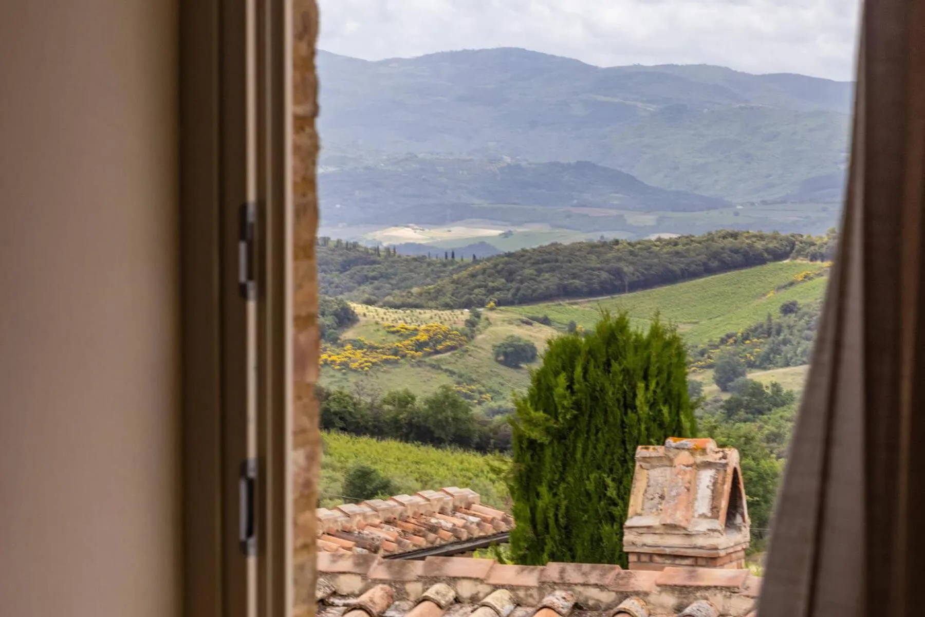 Natural landscape in Mastrojanni Relais