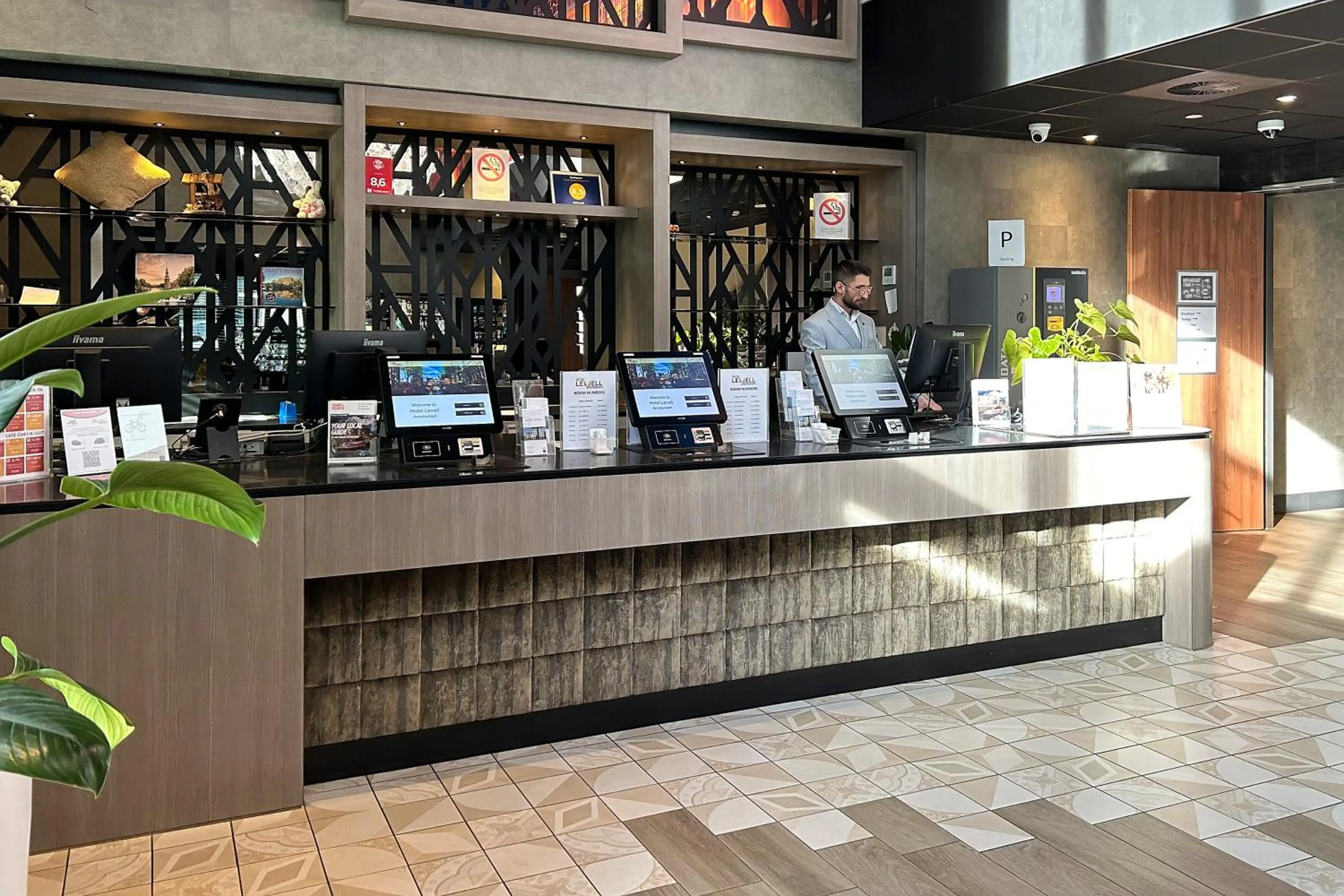Lobby or reception in Hotel Levell