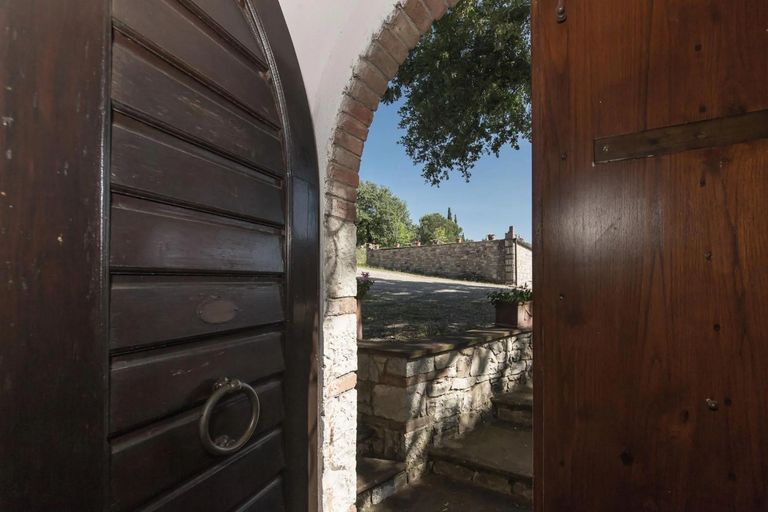 Decorative detail in Relais Santa Cristina
