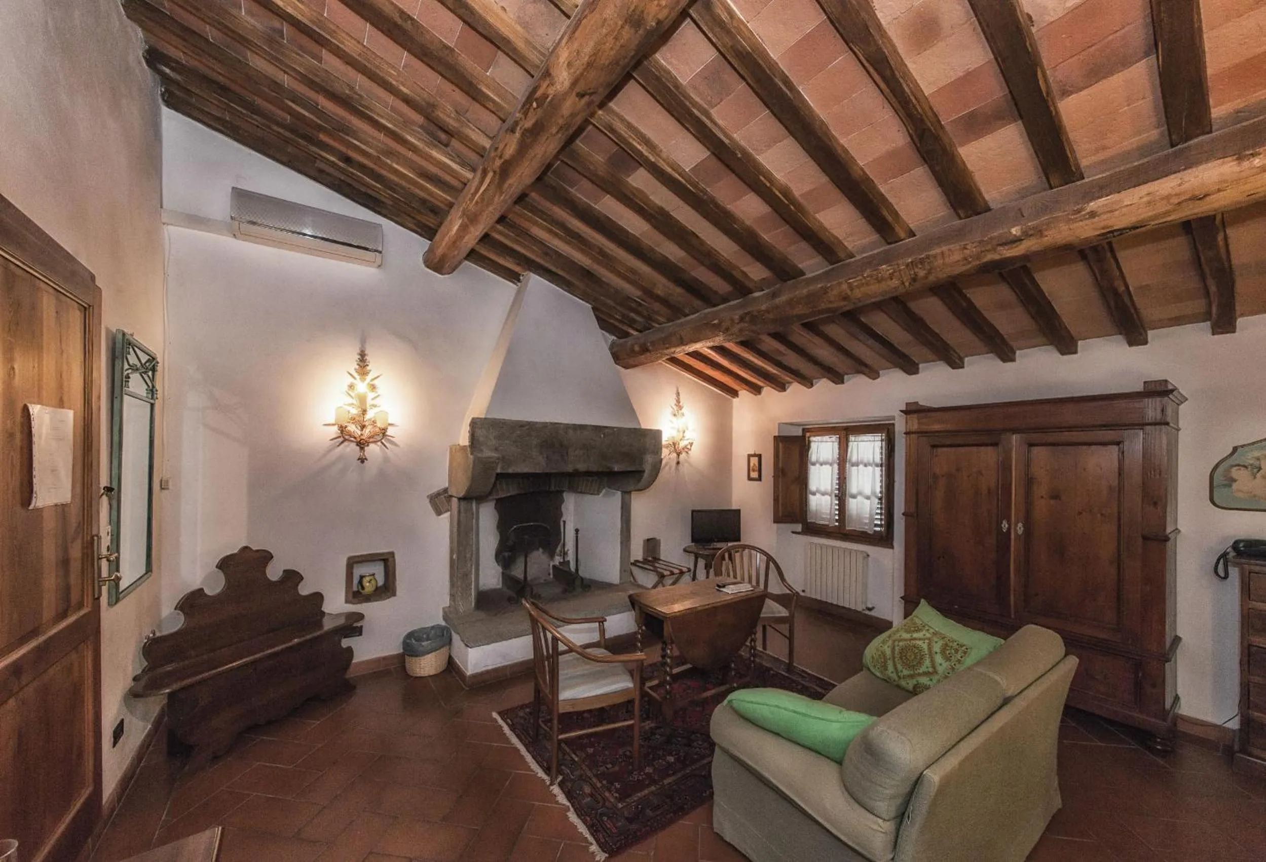 Bedroom in Relais Santa Cristina