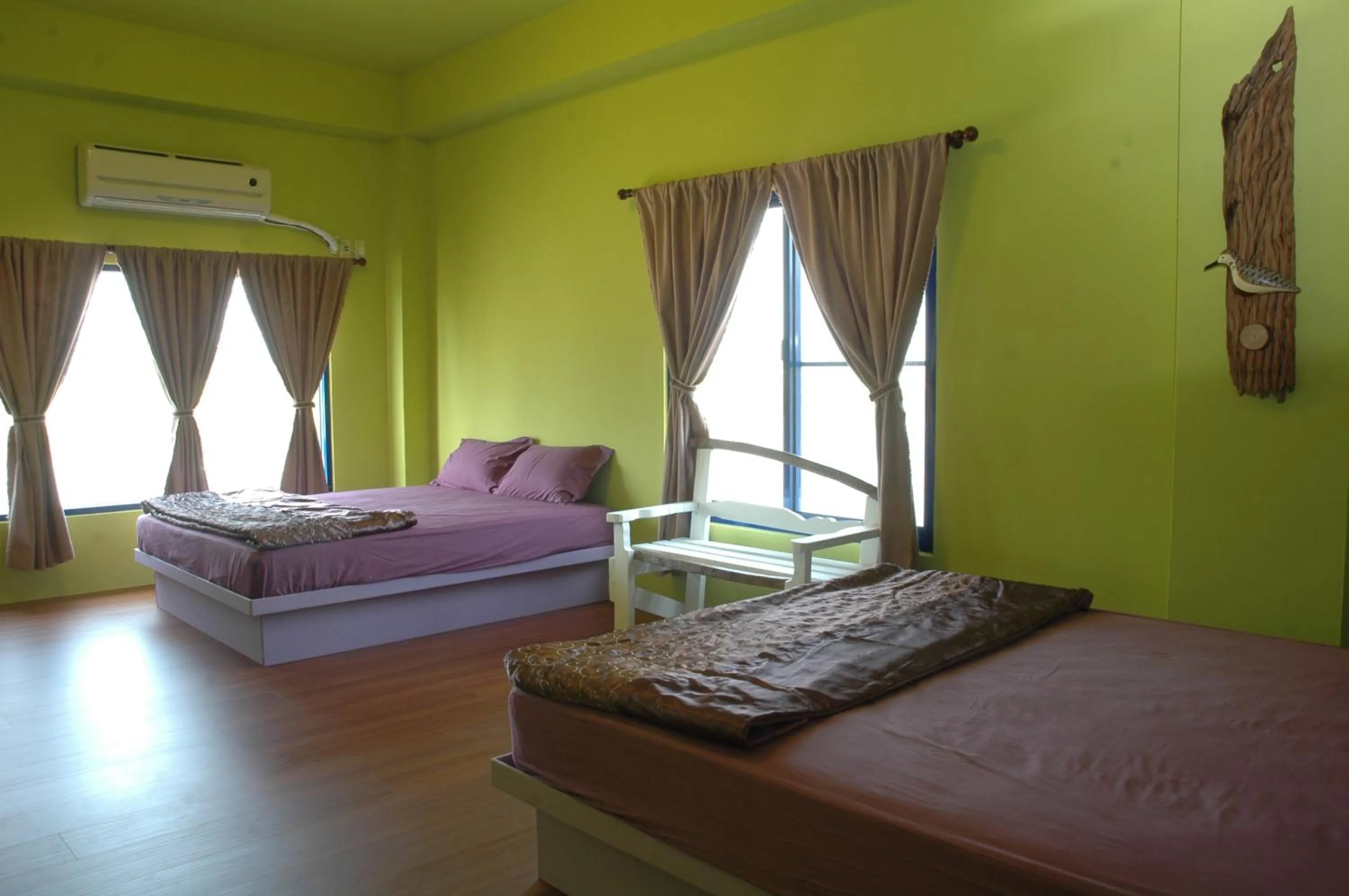 Bed in Lan People Villa