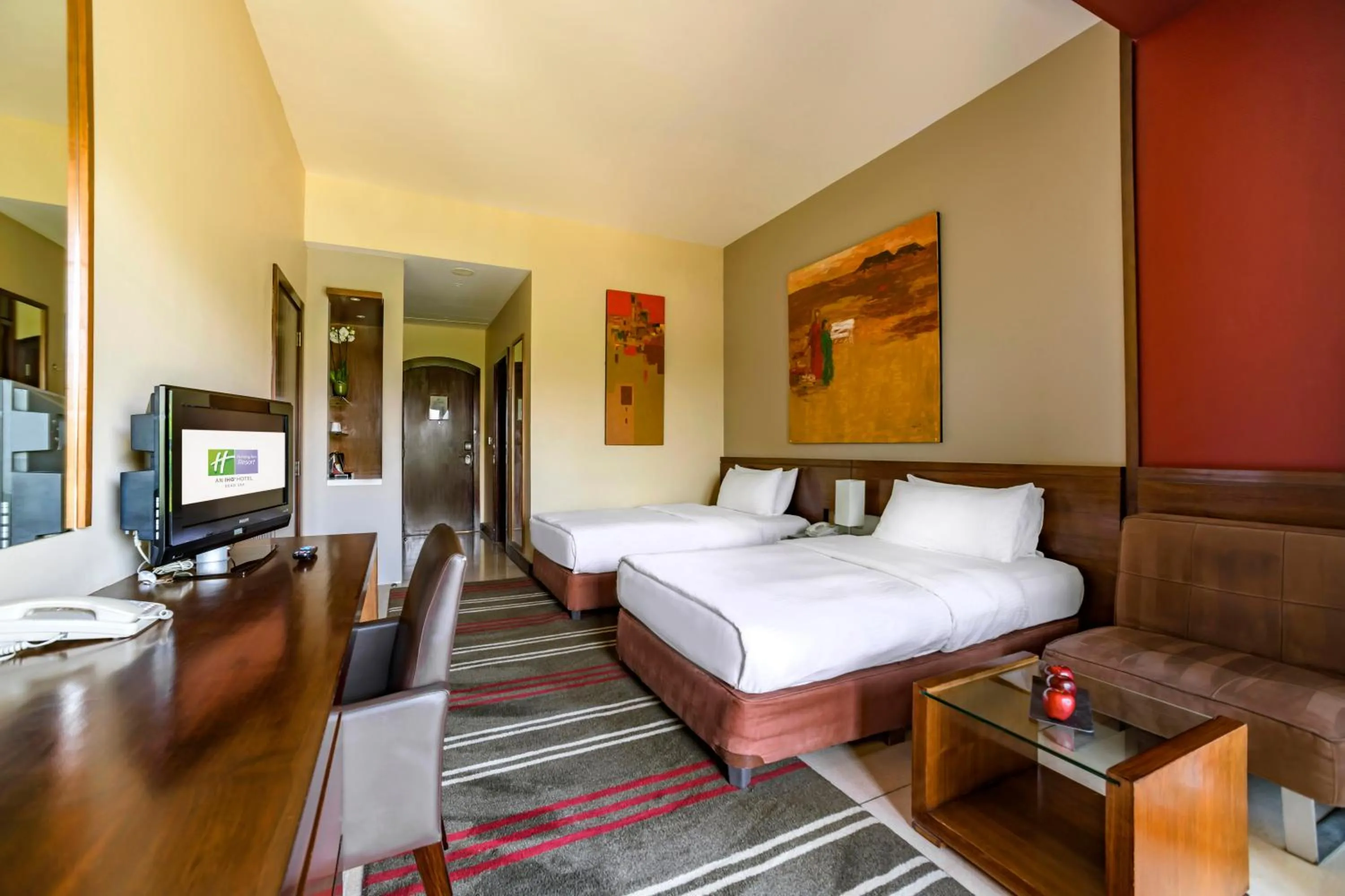 Photo of the whole room, Bed in Holiday Inn Resort Dead Sea by IHG