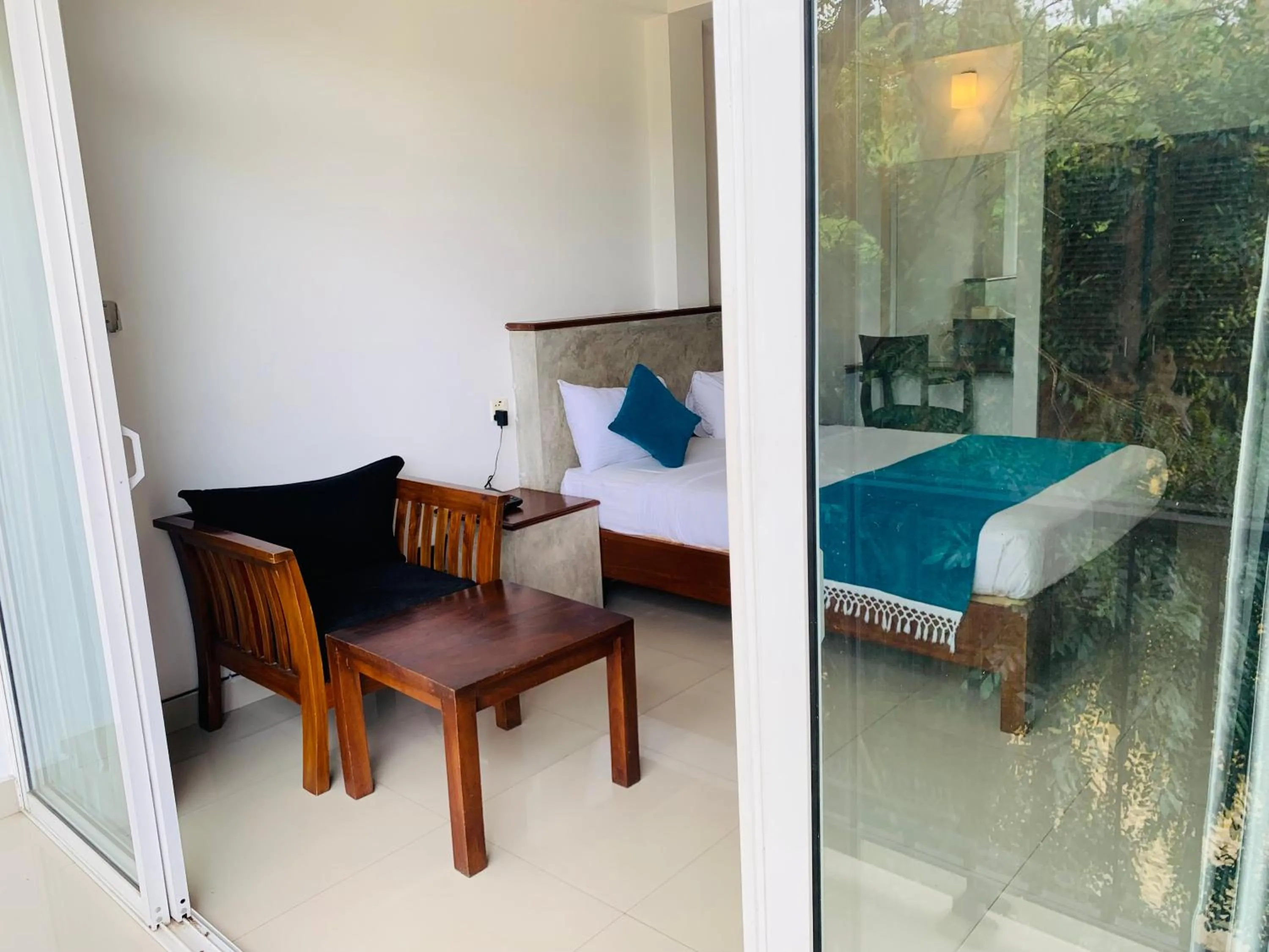 Bedroom, Bed in Hotel Gangaaddara