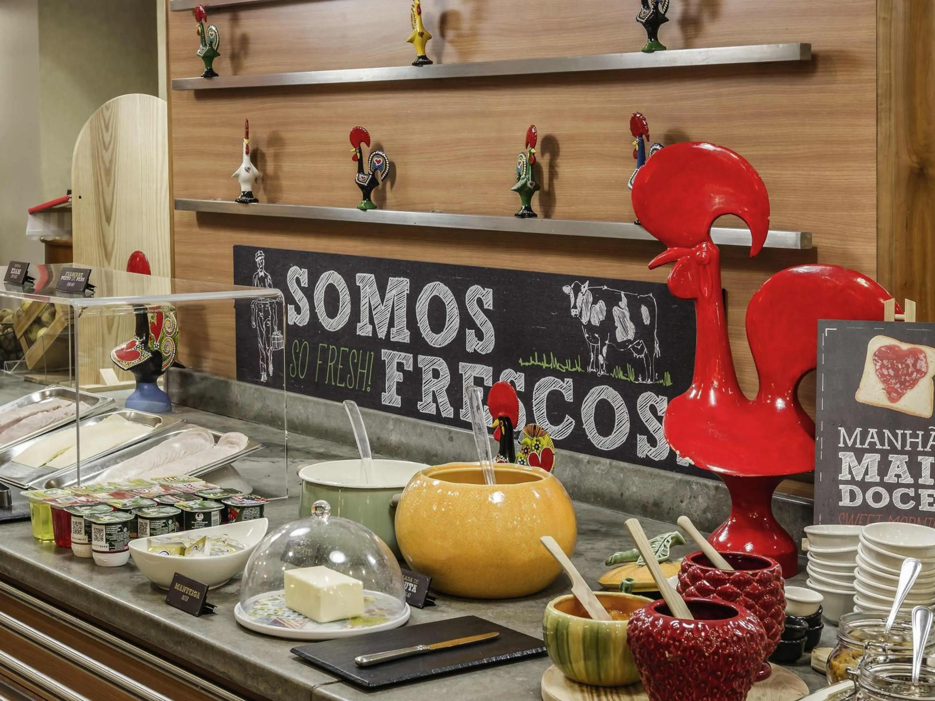 Breakfast in Hotel Ibis Coimbra Centro