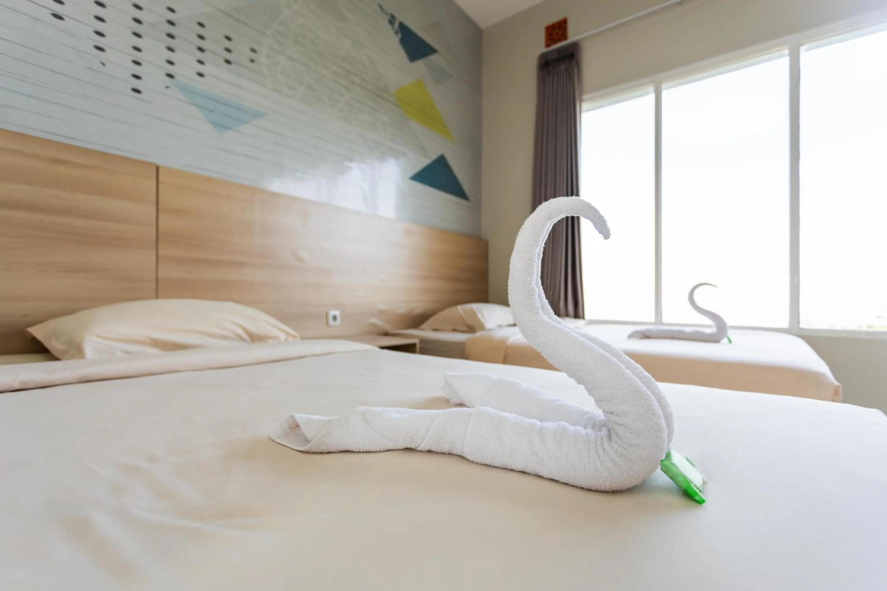 Bed in Villa Panderman Indah