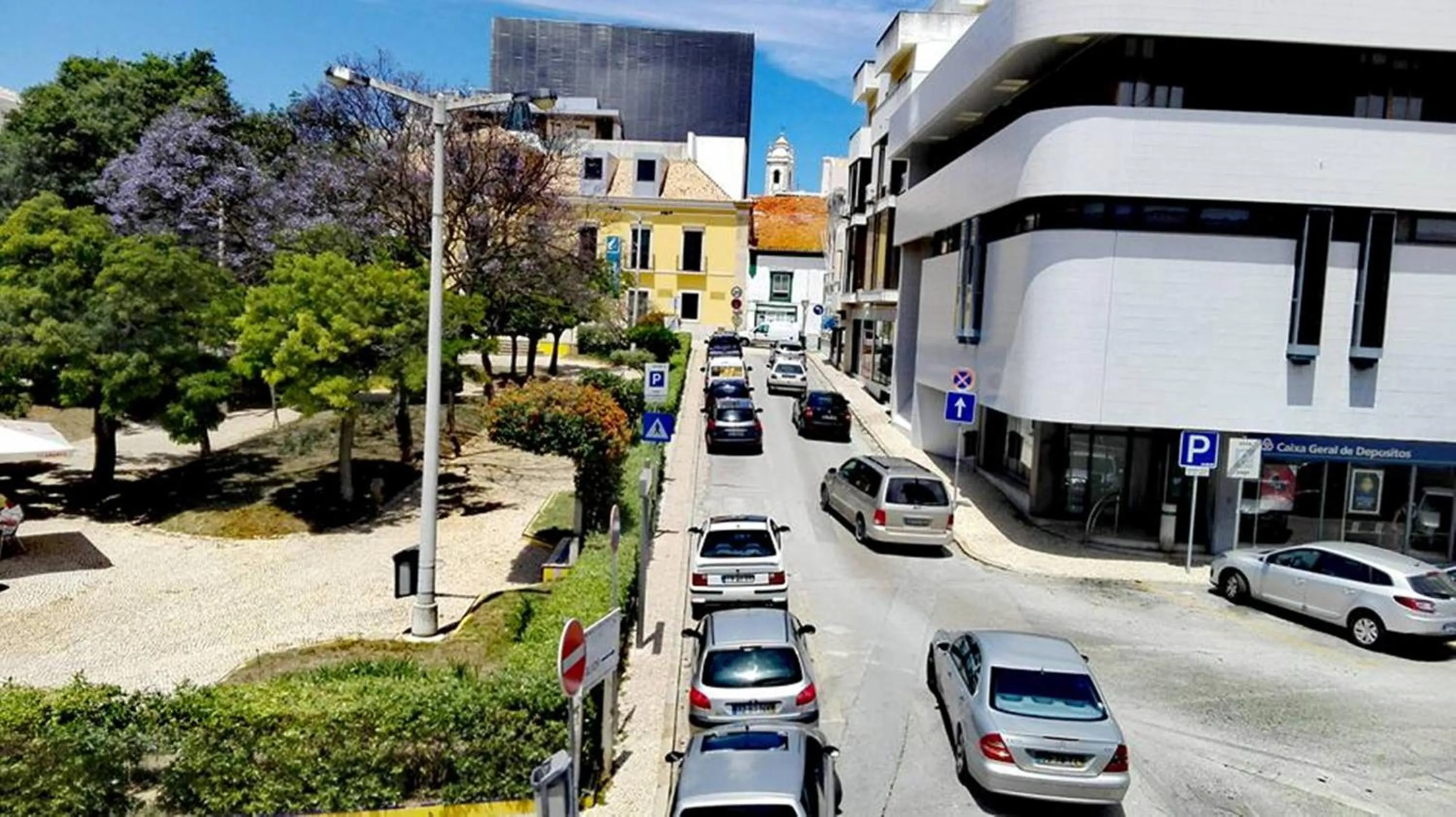 Garden view in Villa Rio Guest House Suites