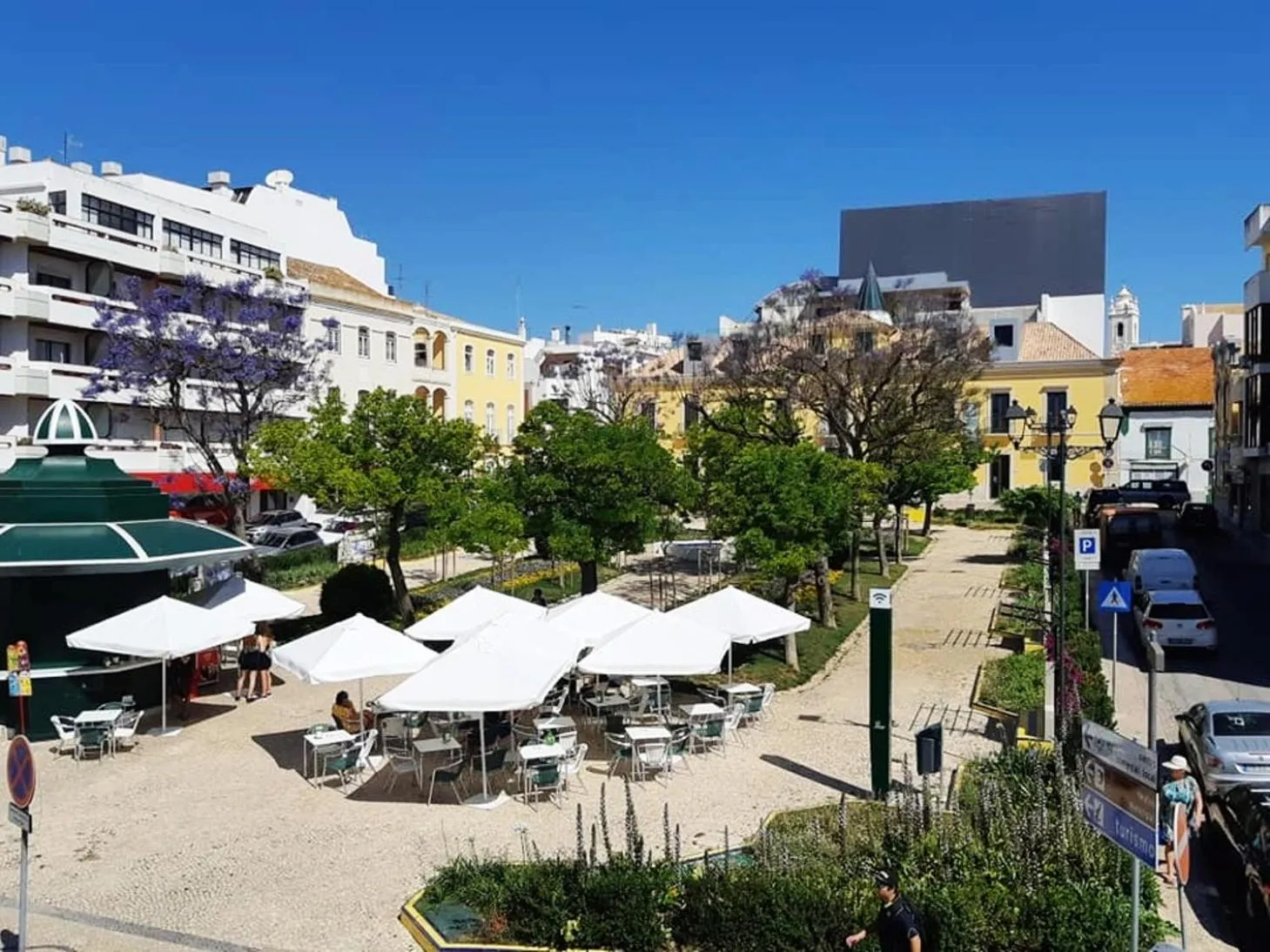 Garden view in Villa Rio Guest House Suites