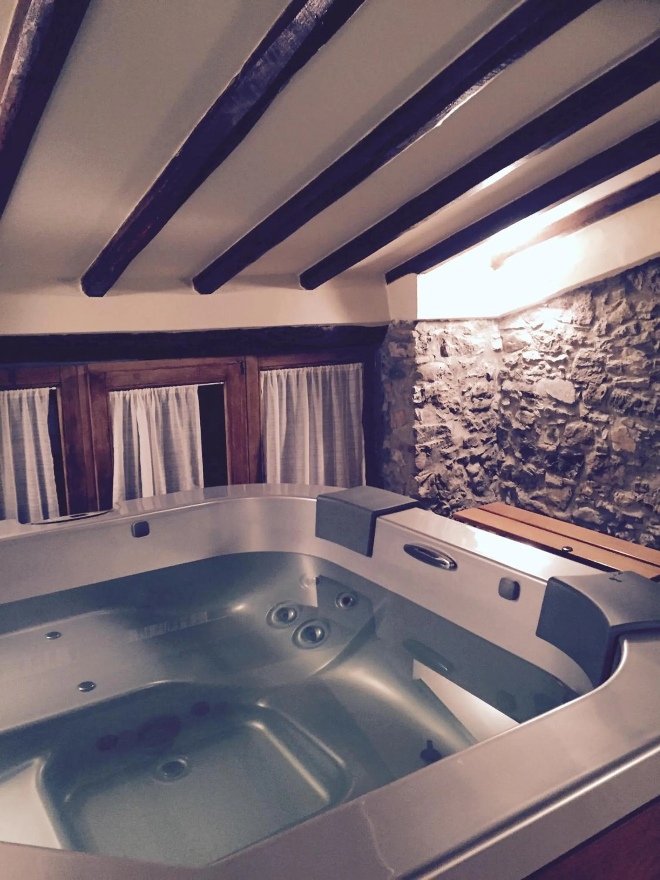 Hot Tub in Borgo Giusto Tuscany