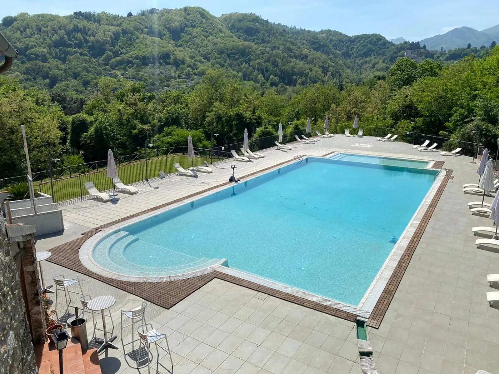 Swimming pool in Borgo Giusto Tuscany