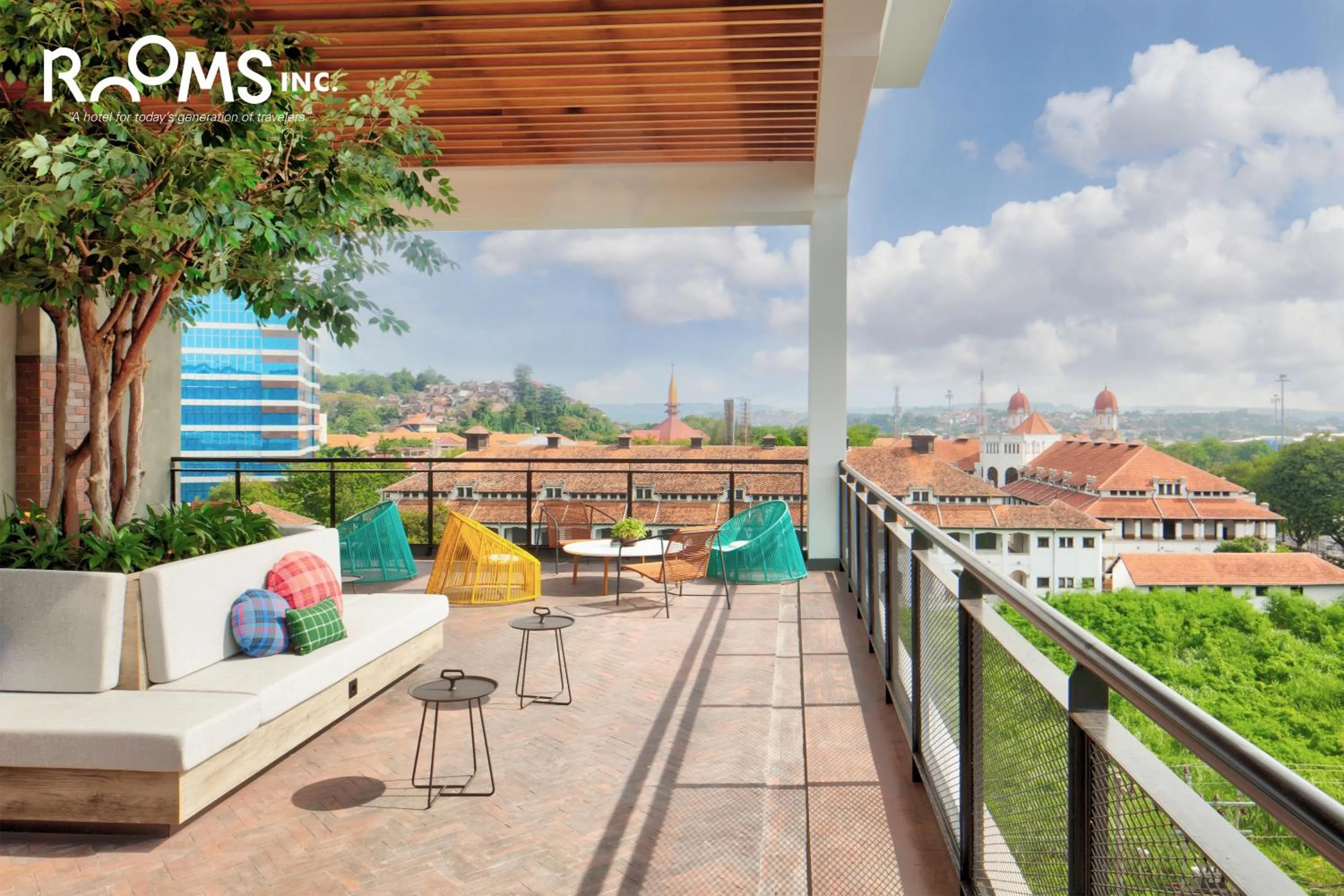 Patio in Rooms Inc Semarang