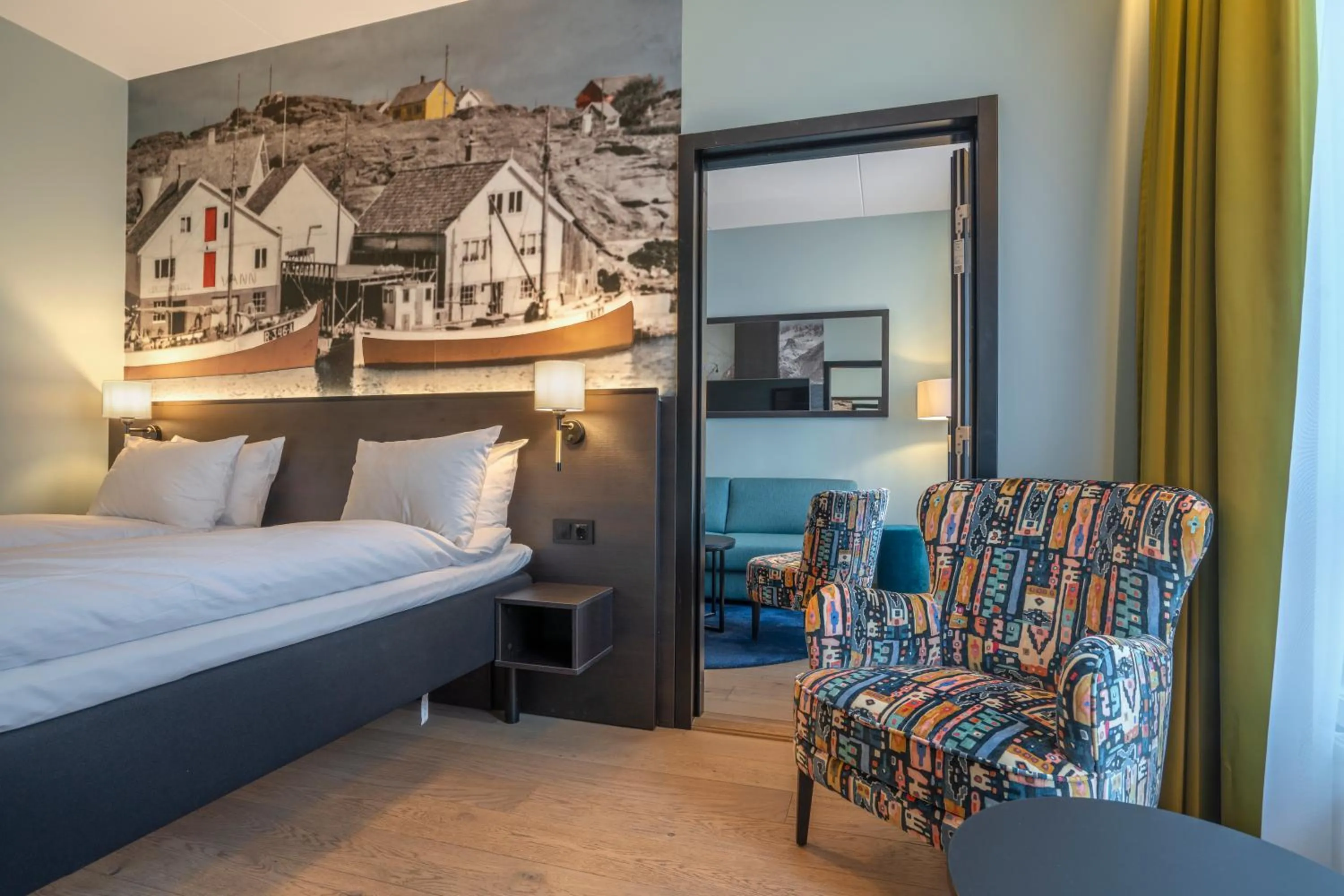 Bed in Thon Hotel Nordlys