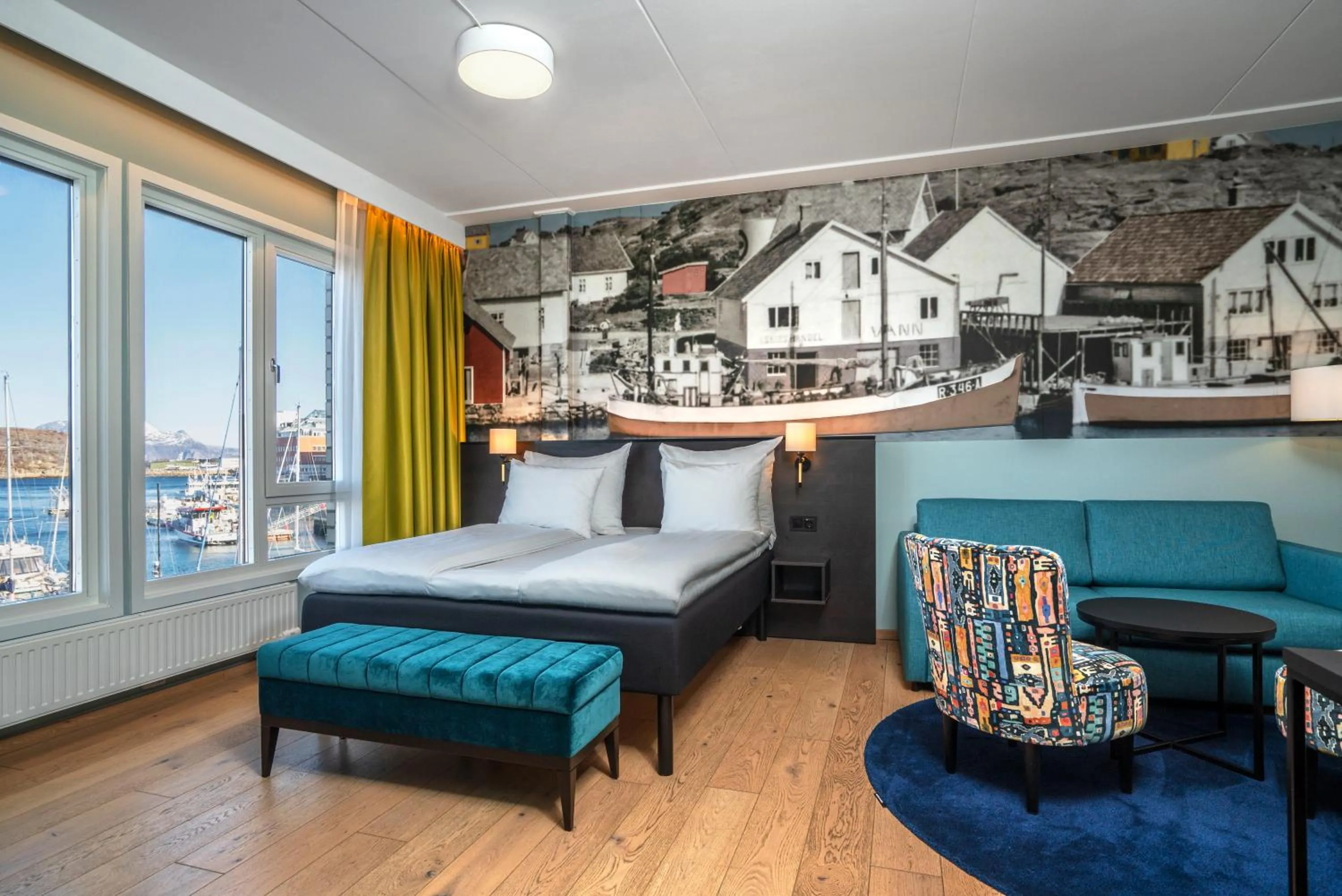 Bed in Thon Hotel Nordlys