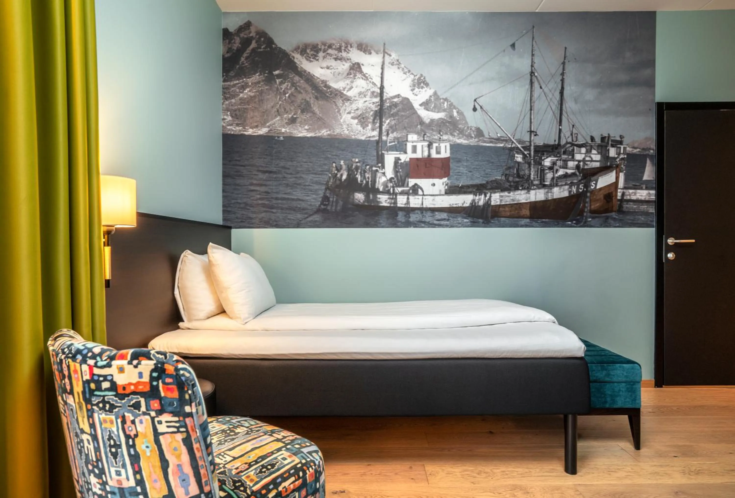 Bed in Thon Hotel Nordlys